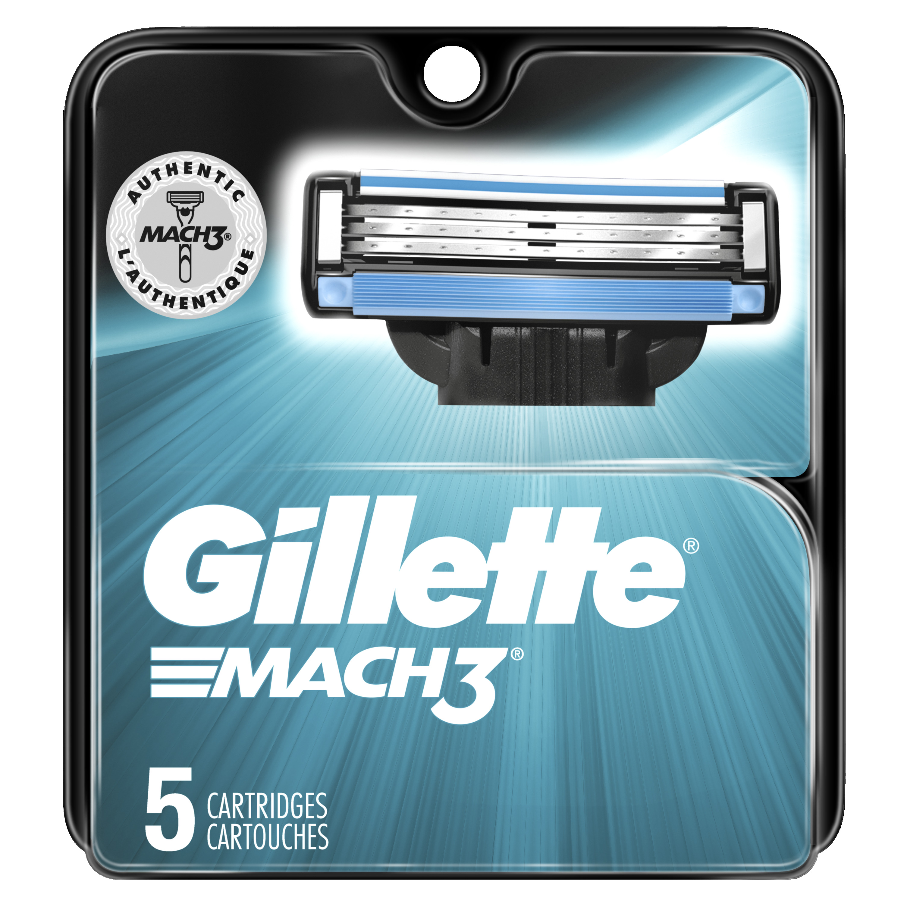 Gillette Mach3 Men's Razor Blades - 5 Refills Gillette