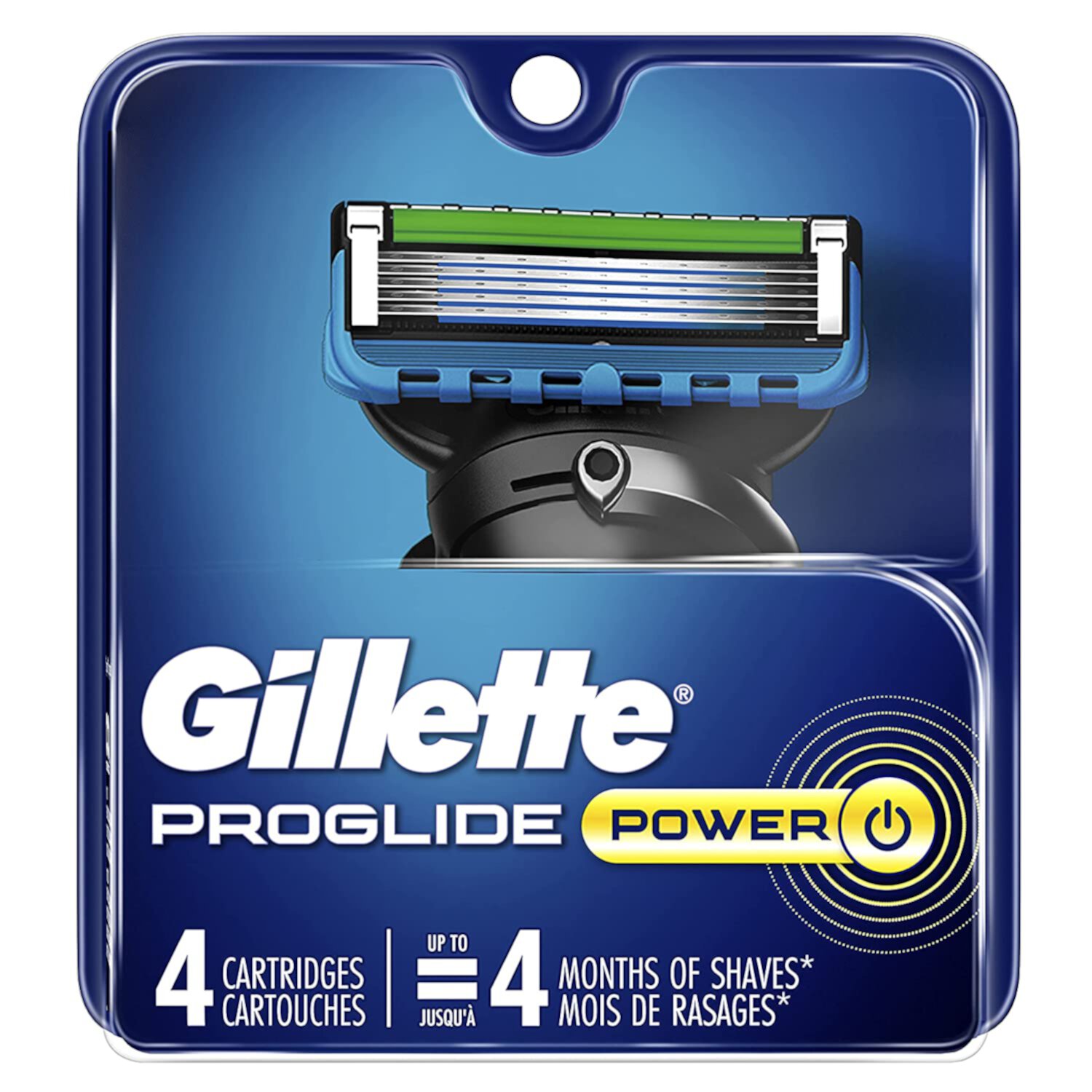 Gillette ProGlide Men's Razor Blades, 4 Blade Refills Gillette