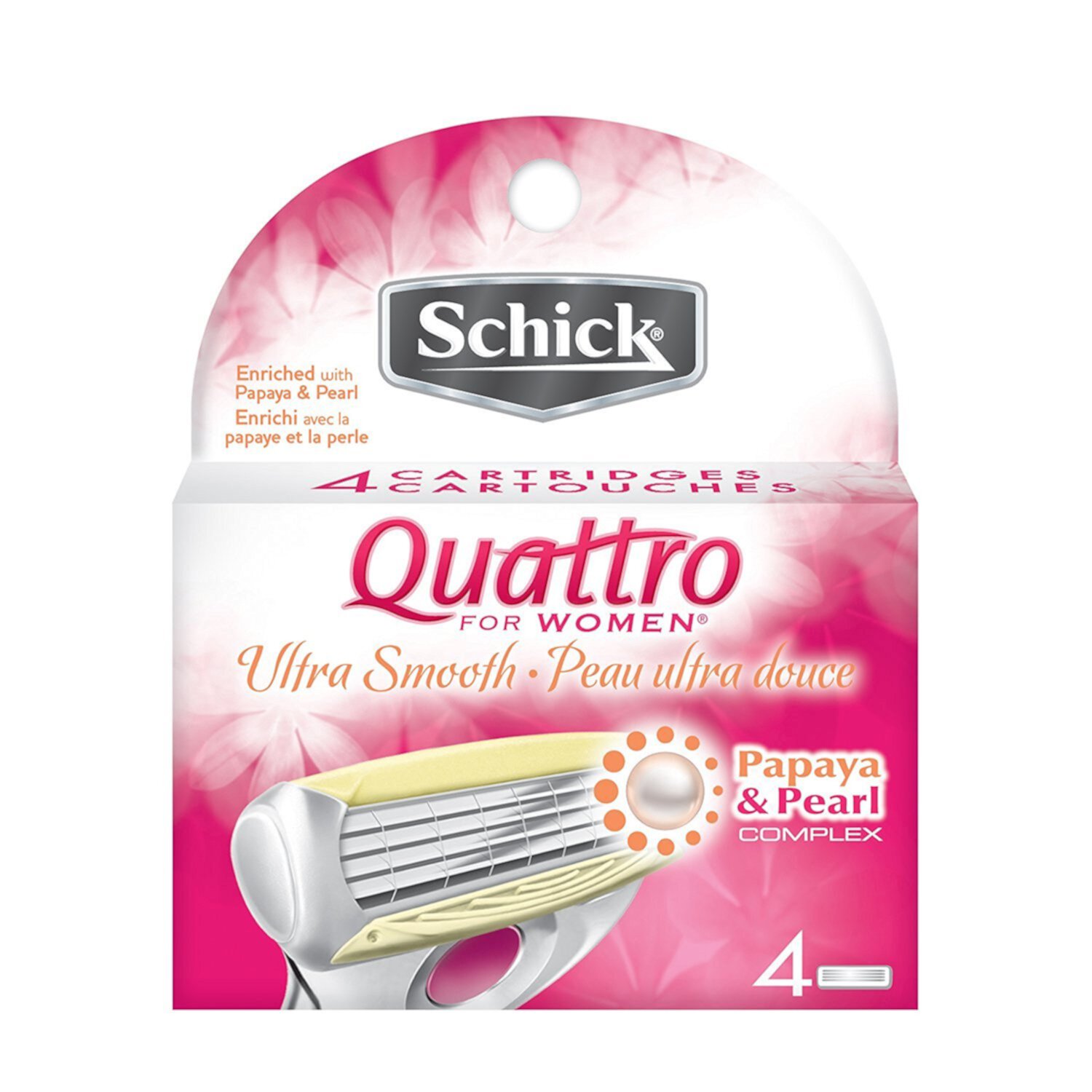 Schick Quattro Women Refi Size 4ct Schick