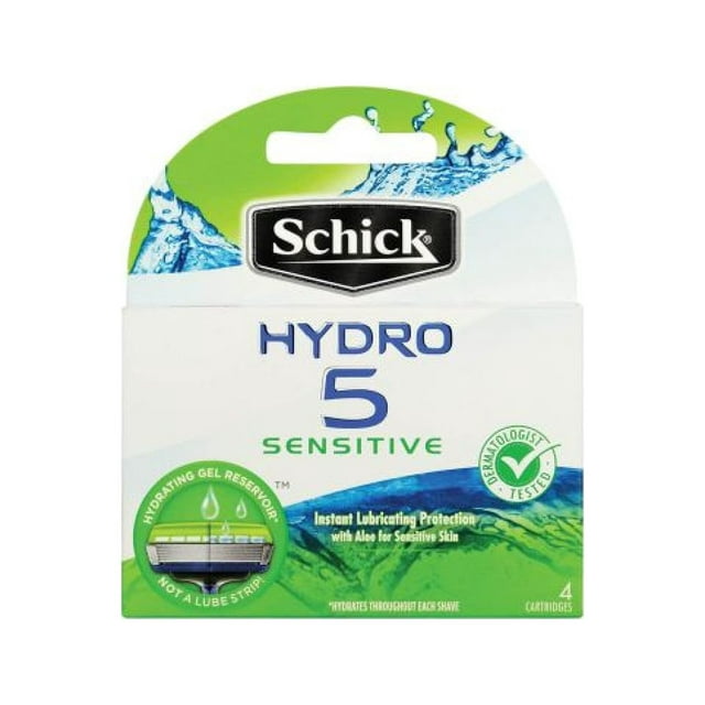 Schick Hydro 5 Sensitive Refill Razor Blade Cartridges, 4 ct Schick