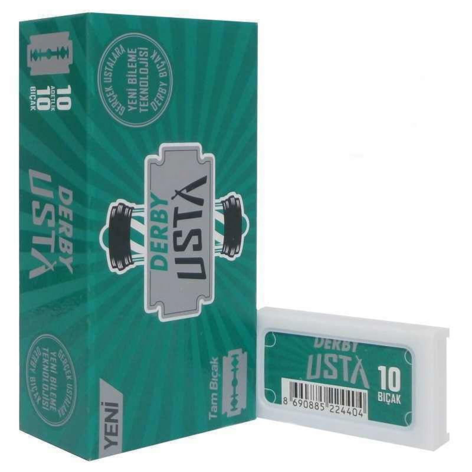 Derby USTA double edge razor blades for safety razors Shaving Blades 100 Pack Derby