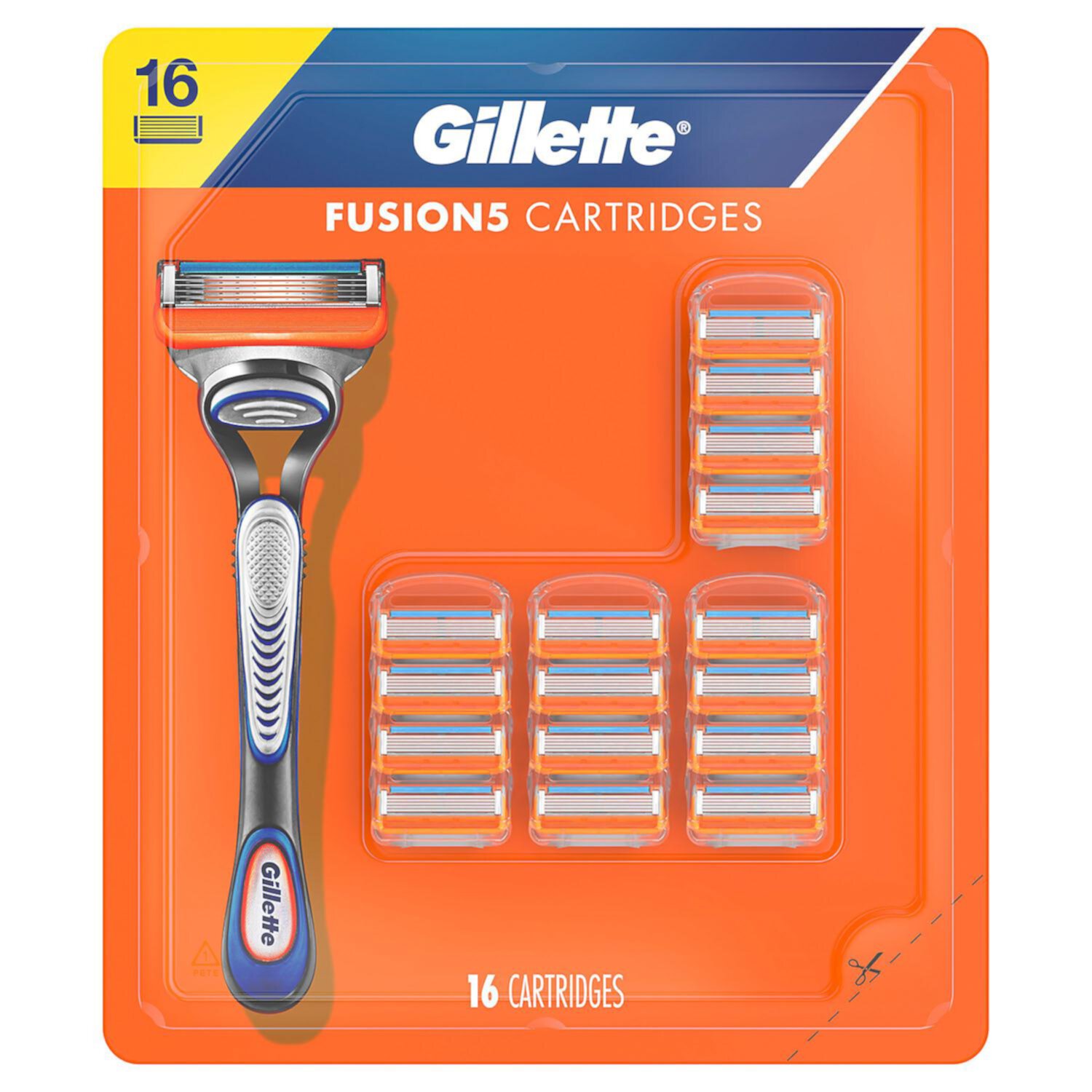 Gillette Fusion5 Men's Razor Blade Cartridges (16 Count) Visit the Gillette Store