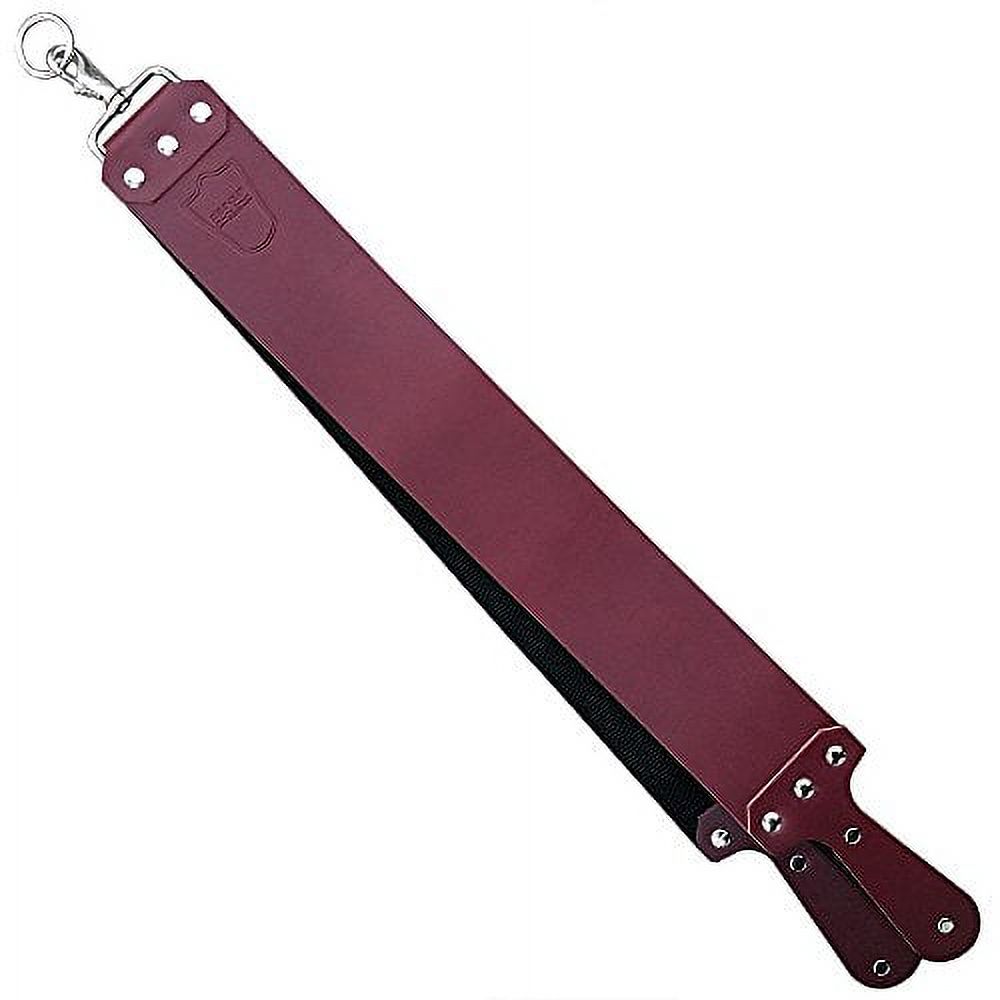 Parker’s Handmade Latigo Leather Straight Razor Strop for Sharpening Straight Razors & Knives Parker Safety Razor