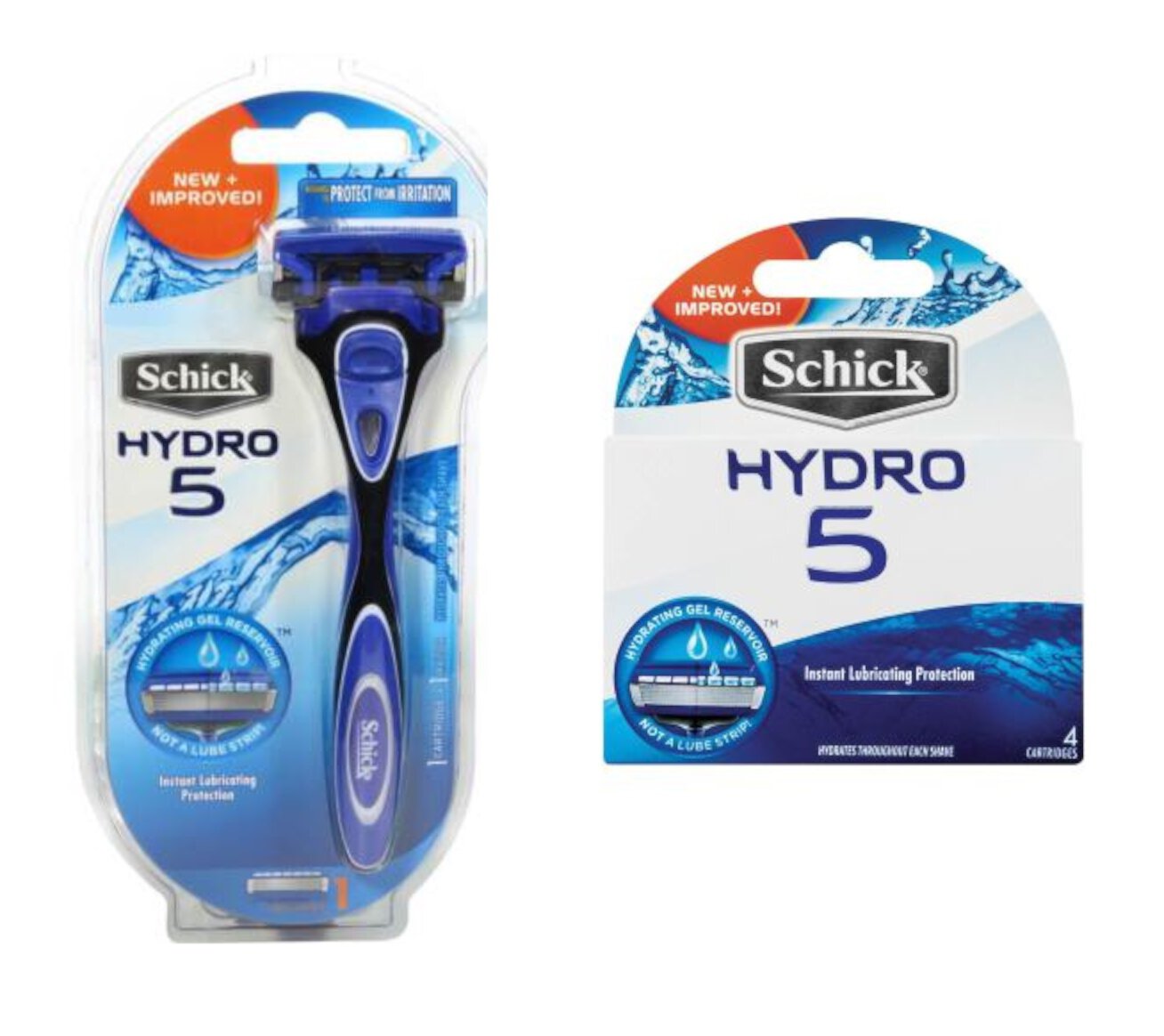 Schick Hydro 5 Razor with Refill Blade Cartridge Schick