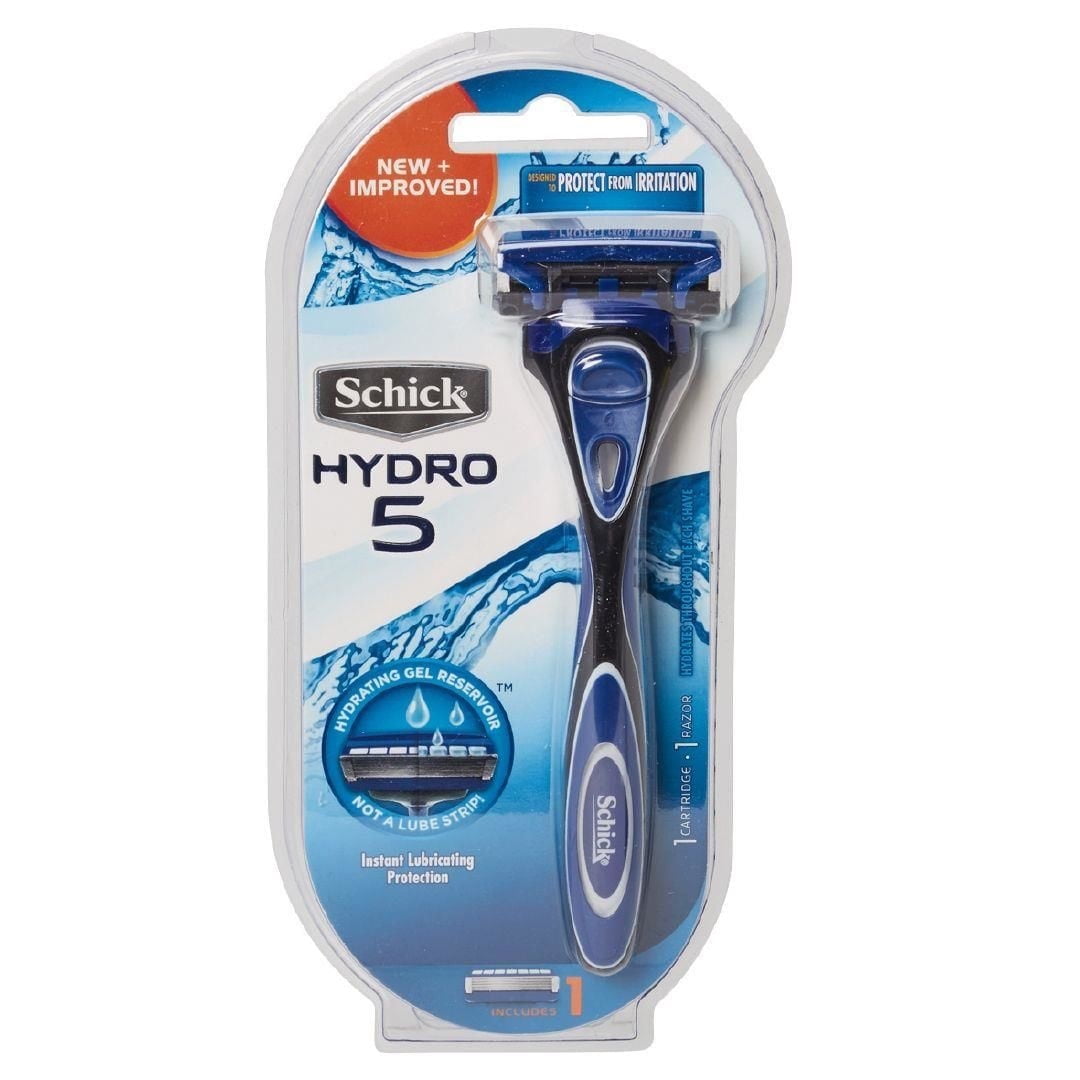 Мужская бритва Schick Hydro 5 с инновационным дизайном и сменным картриджем Schick