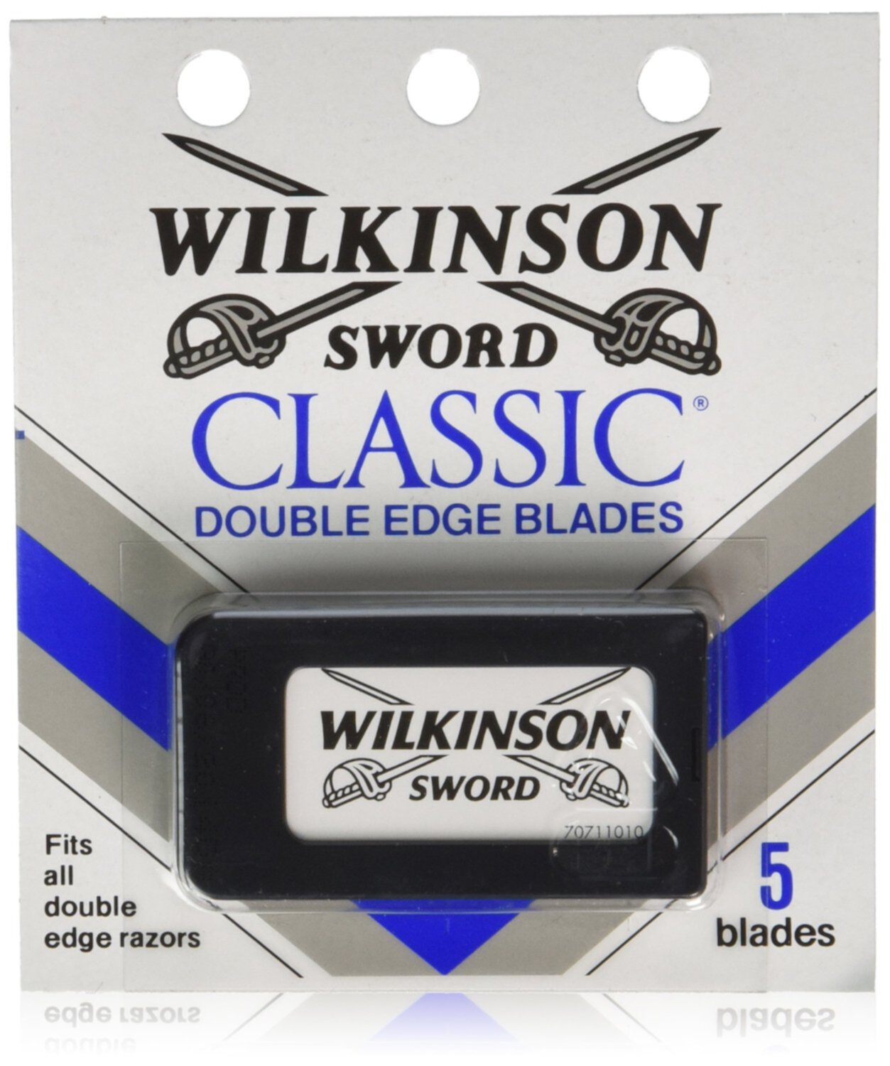 Wilkinson Sword CLASSIC Double Edge Razor Blades (4 packs of 5 = 20 Blades) Schick