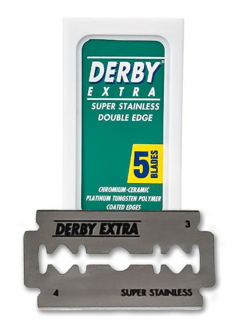 Derby Extra Double Edge Razor Blades, 100 Count Derby