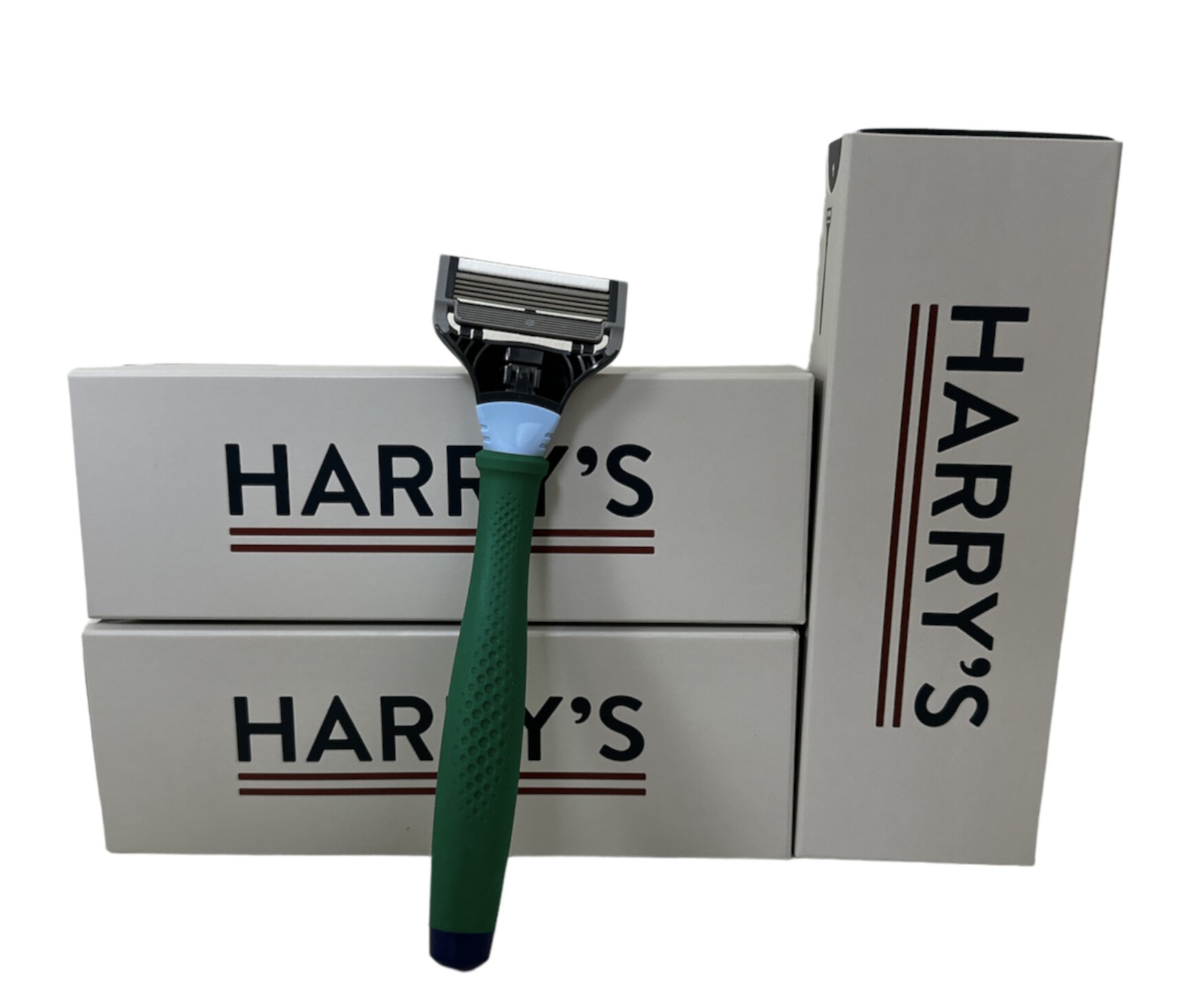 3 Pack NEW Harry's Men's 5-Blade Manual Razor Handle and Razor Blade Refills, each (Limited Edition Green Truman) Visit the Harry's Store