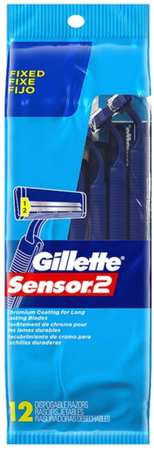 Gillette Sensor2 Disposable Razors 12 ea. (Pack of 3) Visit the Gillette Store