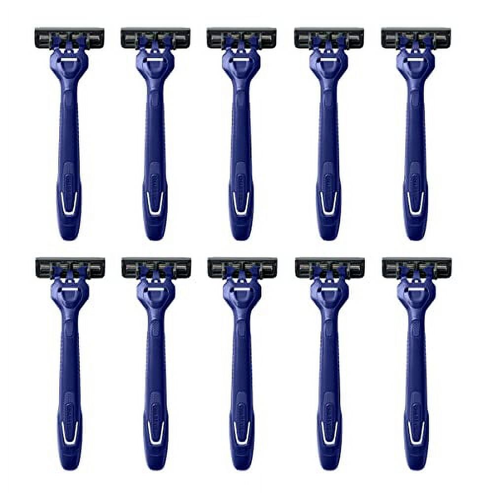 Harry's Men's Disposable Razors, 3-Blade Razors with Lubricating Strip and Pivoting Head, 10 count Visit the Harry's Store