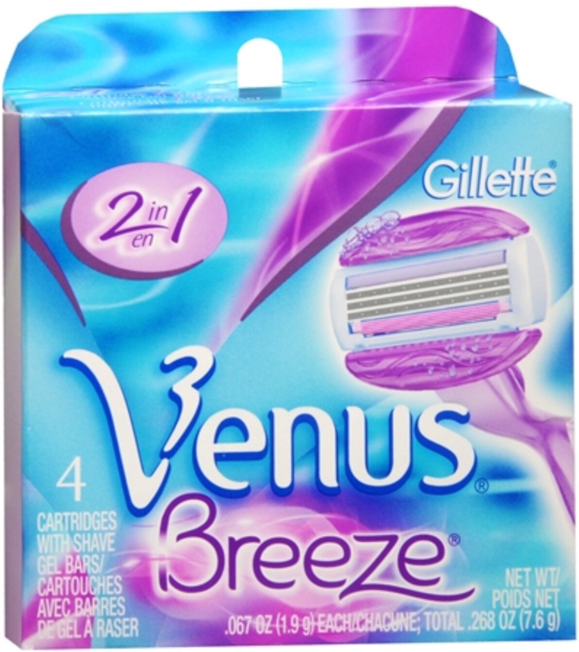 Gillette Venus Breeze Cartridges 4 Each Visit the Gillette Store