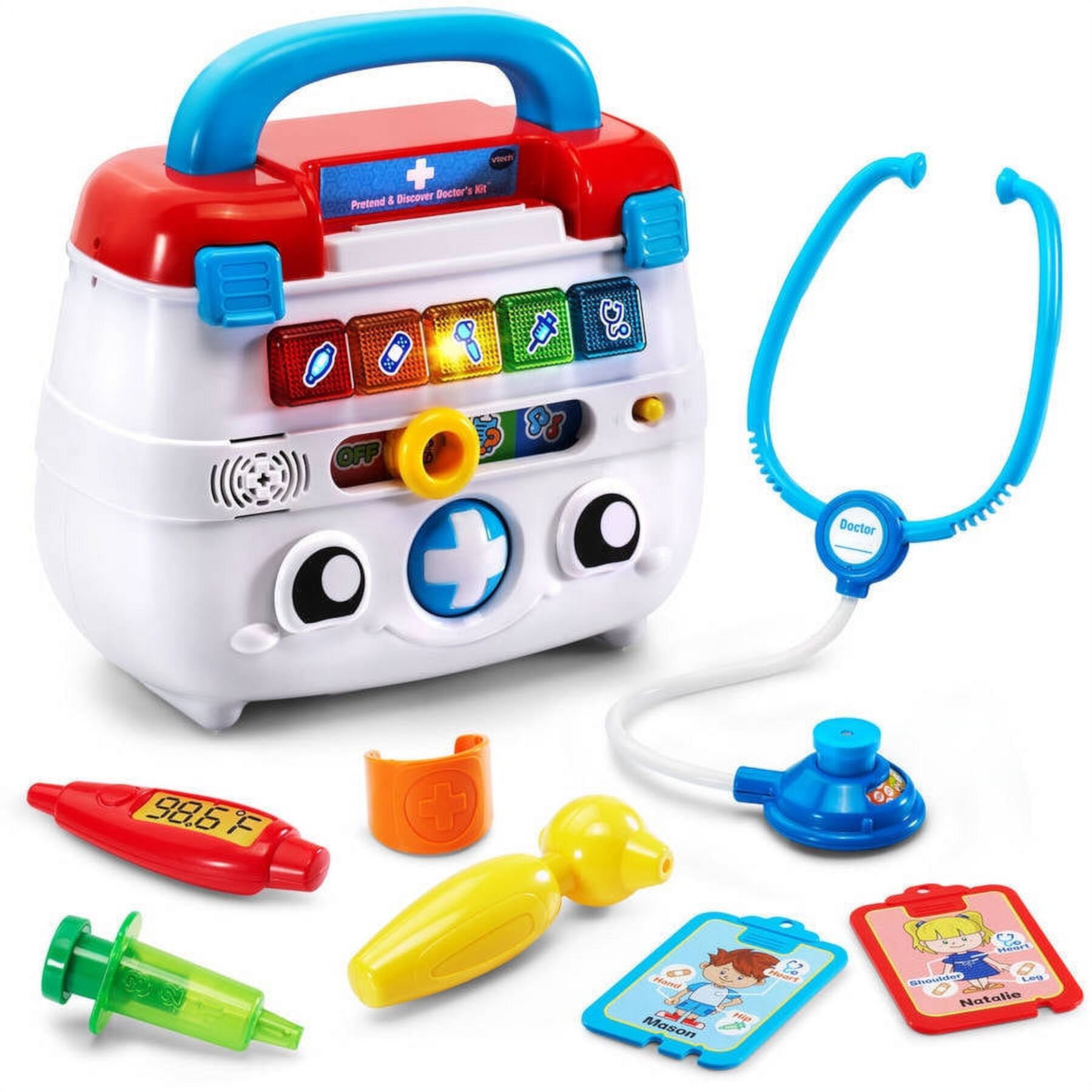 VTech Pretend & Discover Medical Toy Set, 7 Pieces VTech