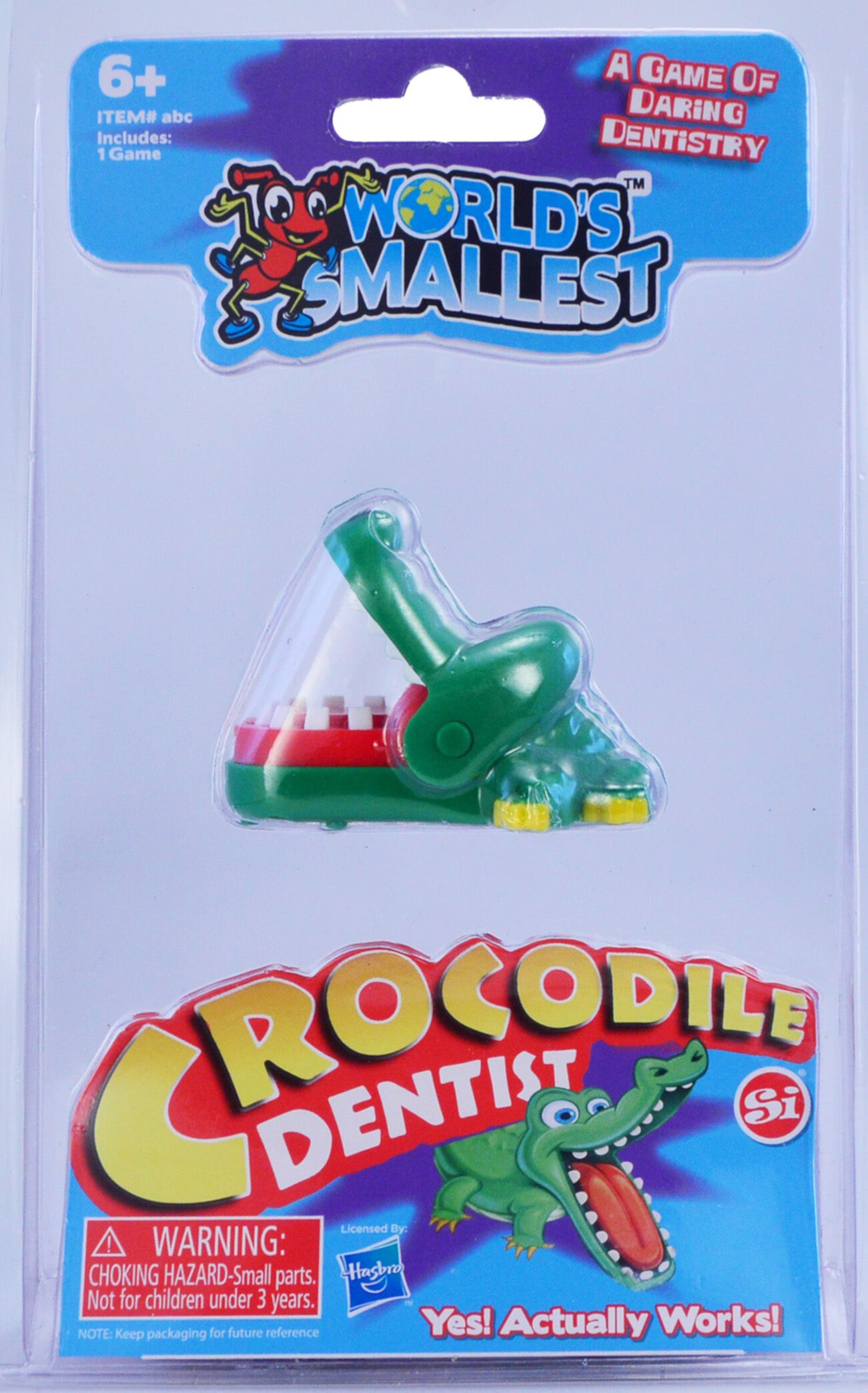 World's Smallest Crocodile Dentist Knick Knack Toy Shack