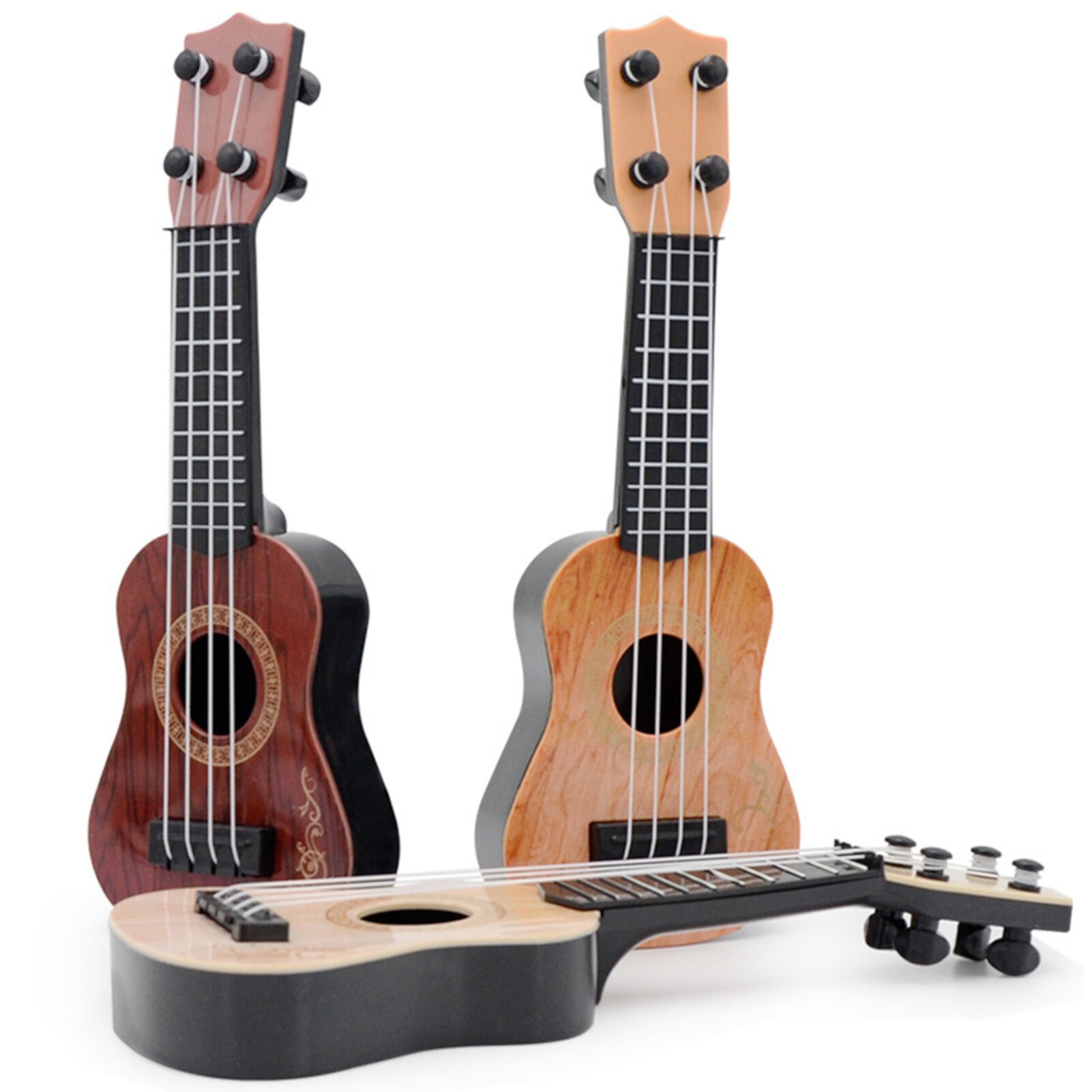 Visland Kids Toy Ukulele, Kids Guitar Musical Toy, Kids Play Early Educational Learning Musical Instrument Gift for Preschool Children, Ages 3-6 Visland