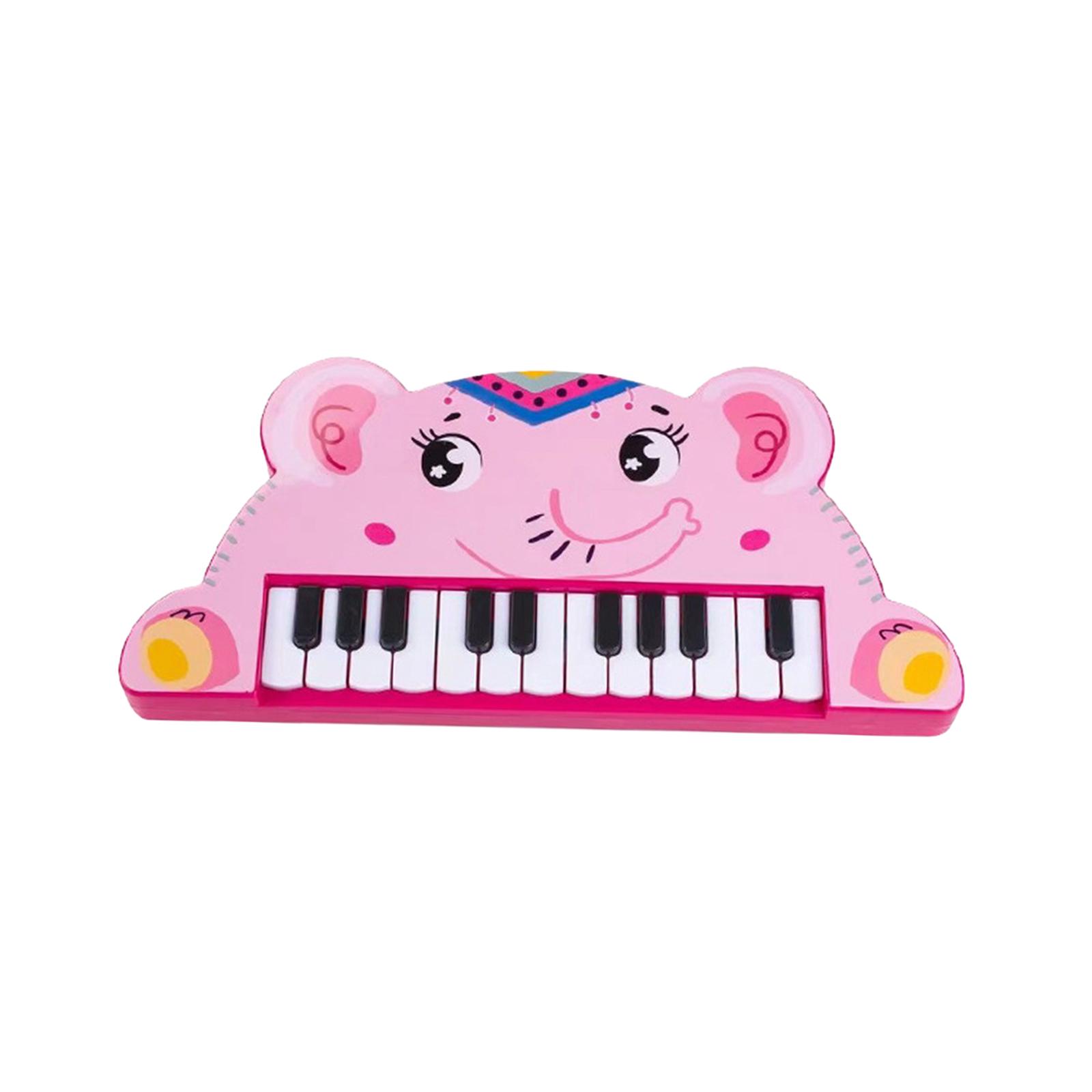 22 Keys Piano Animals Piano Keyboard Toy Portable Toddlers Piano Toy Electronic Organ for Boys Girls 3 4 5 6 Year Old Kids Elephant STARTIST