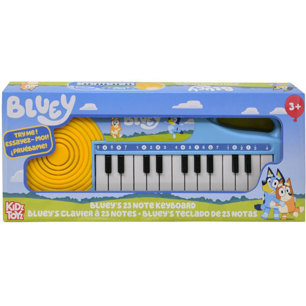 Bluey 23 Note Keyboard in try me box(NO RETURN) Bluey