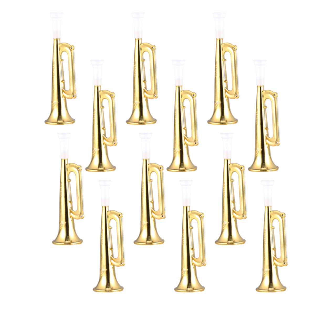 Tinksky 14pcs Plastic Trumpet Toys Musical  Toys Cheering Props Party Favors Educational Supplies Sipeihong