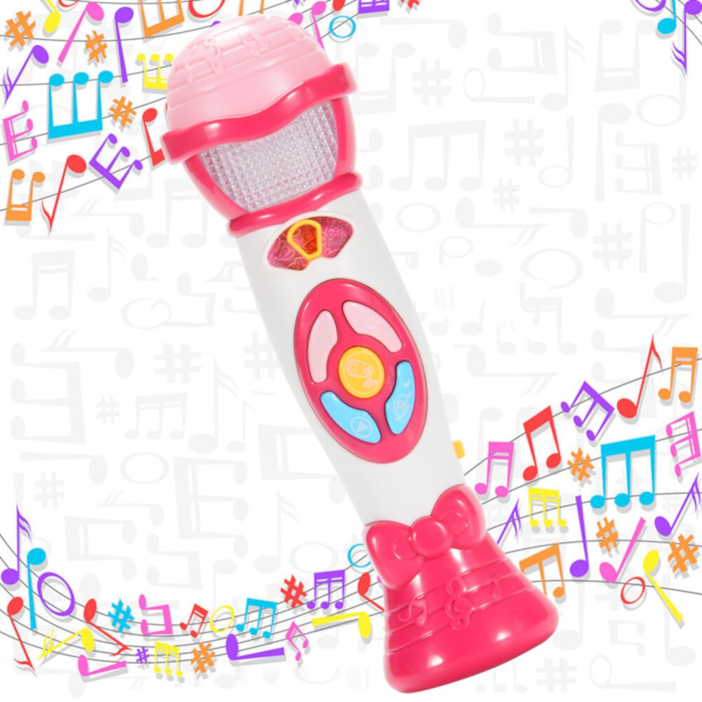 Shininglove Microphone for Kids, Kids Microphone Toy for Toddler with Recording, Girls Boys Birthday Party Favor ShiningLove