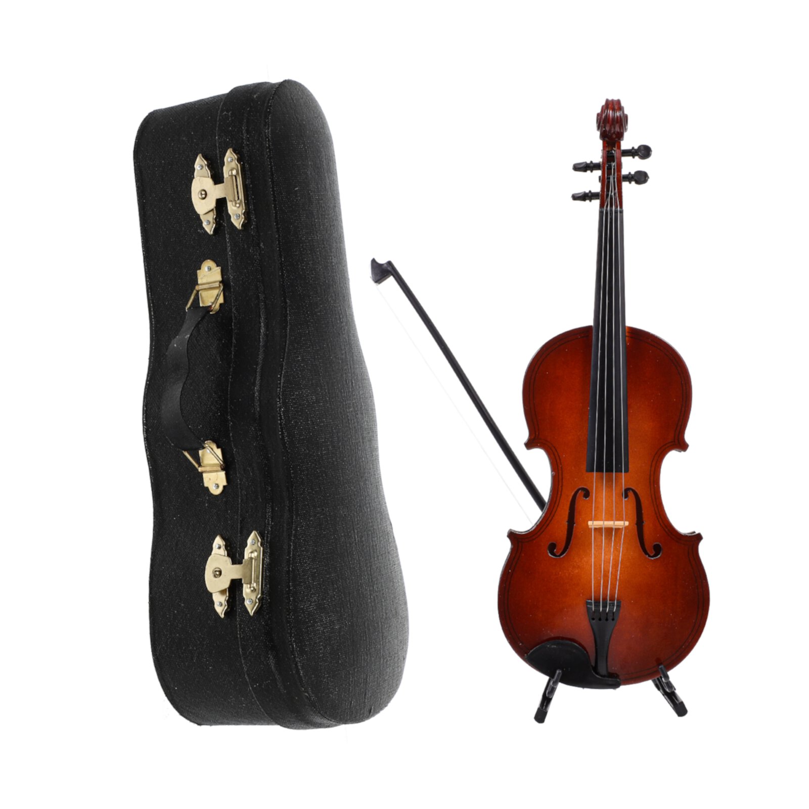 Model Violin Musical Instruments Simulated Fiddle Violin Model Brain Toy Prop for Performance Child Eease