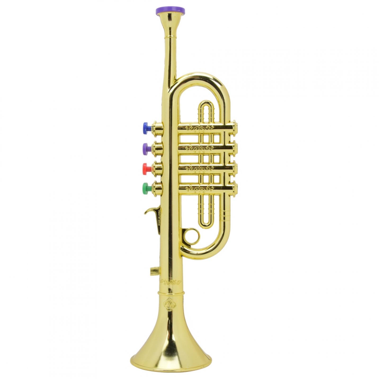 Horn Musical Instrument Kid Trumpet, Children Trumpet, Teaching Supplies Beginner For Enthusiast For Stage Performances Fyydes