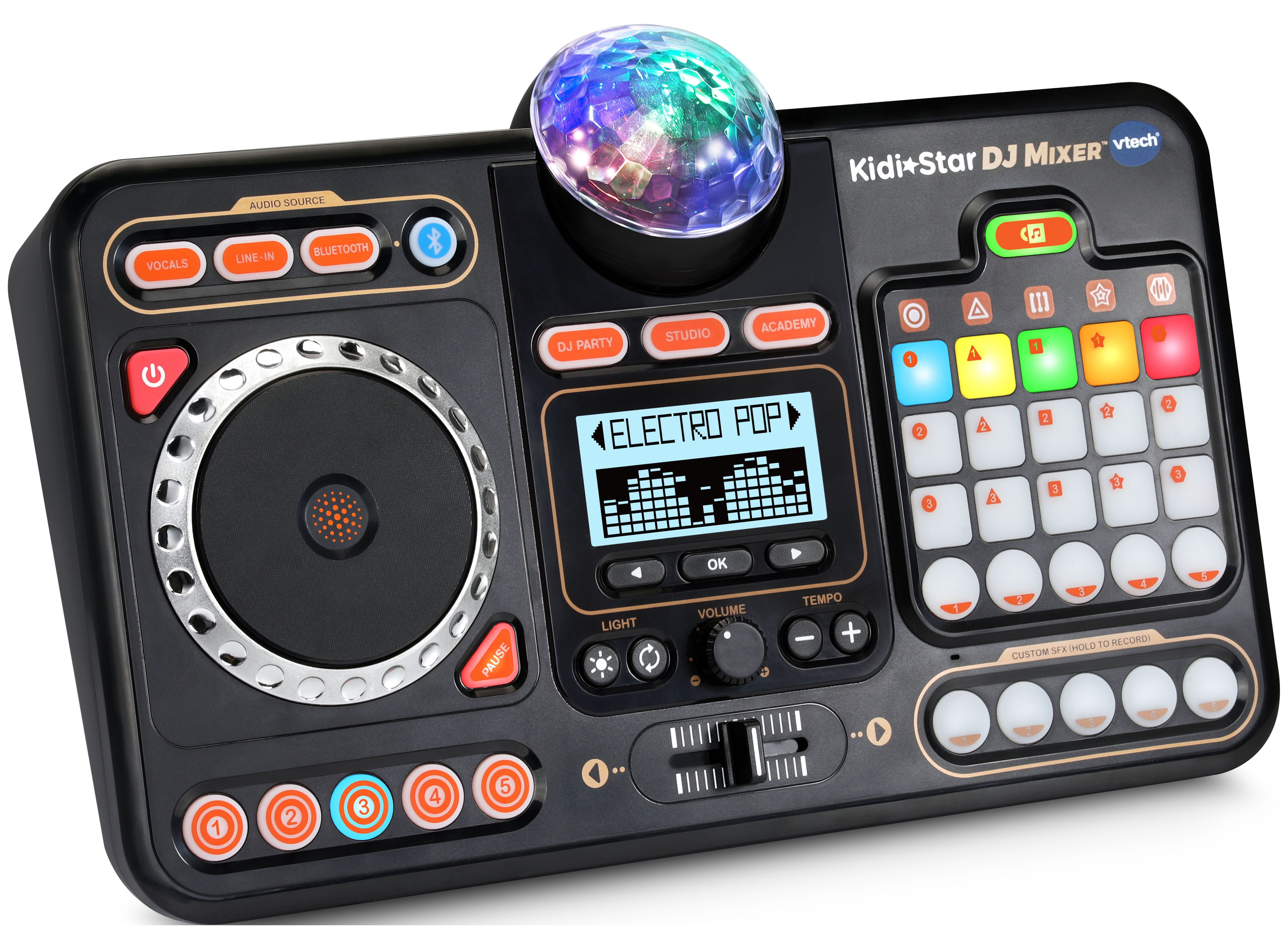 VTech® KidiStar DJ Mixer, Sound-Mixing Music Maker for Kids, 5-10 Years VTech