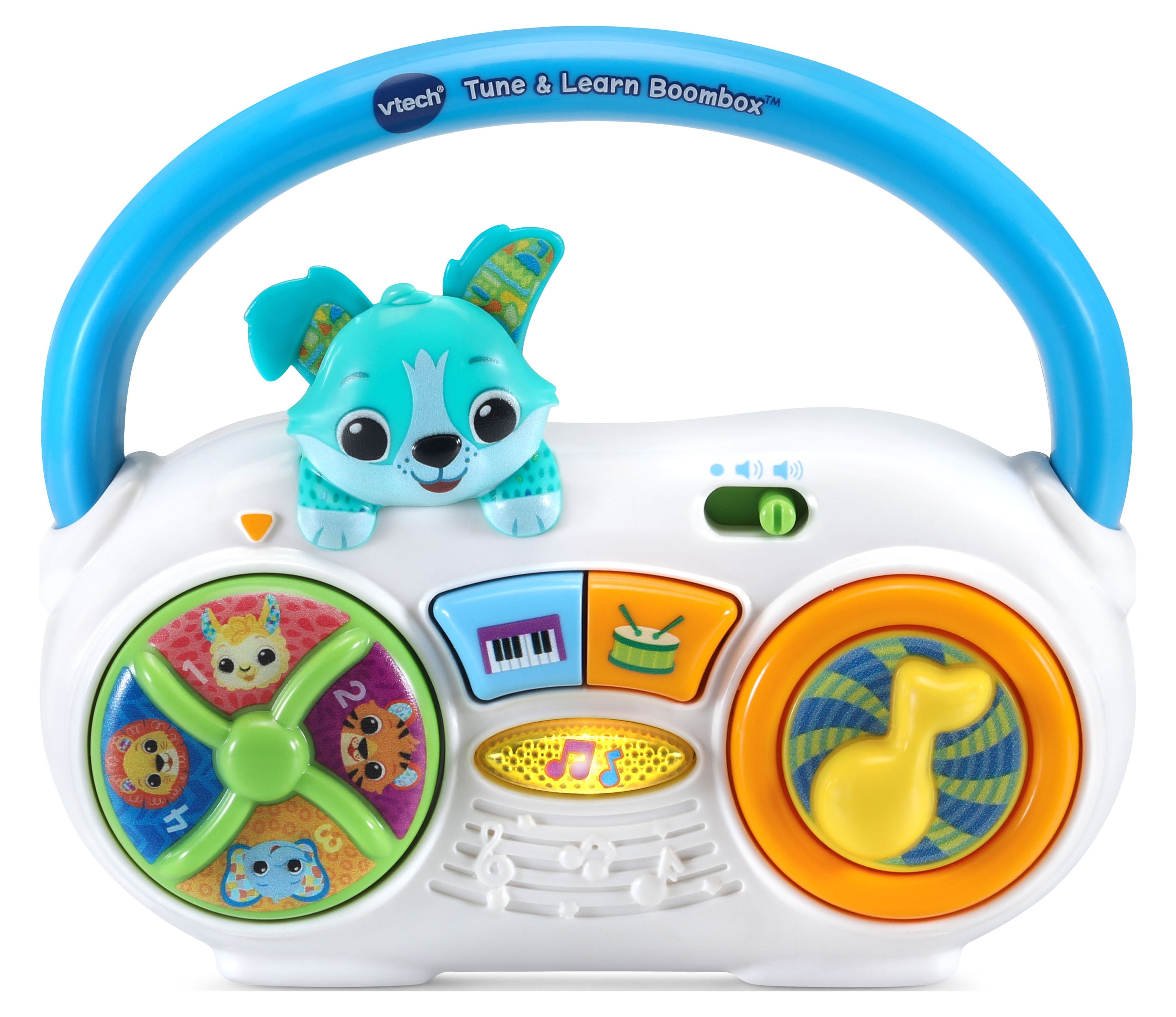 VTech® Tune & Learn Boombox™ Take-Along Music Toy for Toddlers VTech