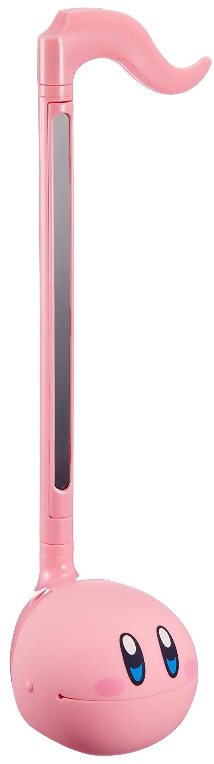 Otamatone Kirby Pink Star Hero Japanese Electronic Musical Instrument Portable Music Synthesizer from Japan by Maywa Denki Studio Award Winning, Educational Fun Gift Game Character Pink Hero Otamatone