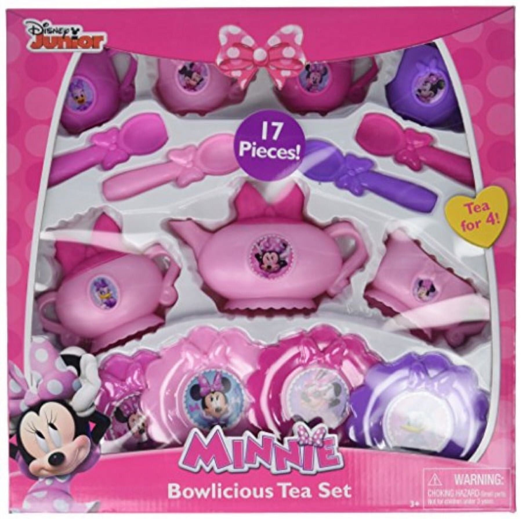 Minnie Mouse 17 pc Tea Set Disney Frozen