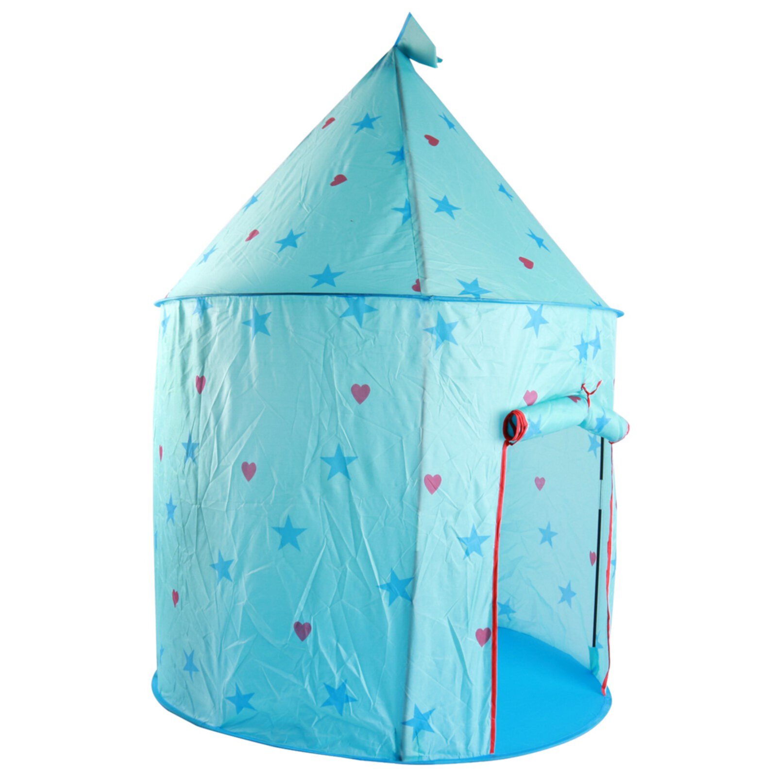 Vokodo Princess Castle Magical Play Tent With Stars Easy Folding Kids Blue Playhouse Boosts Imagination And Creativity Indoor Outdoor Adventure Toy House Perfect Gift For Children Boys Girls Toddlers Vokodo