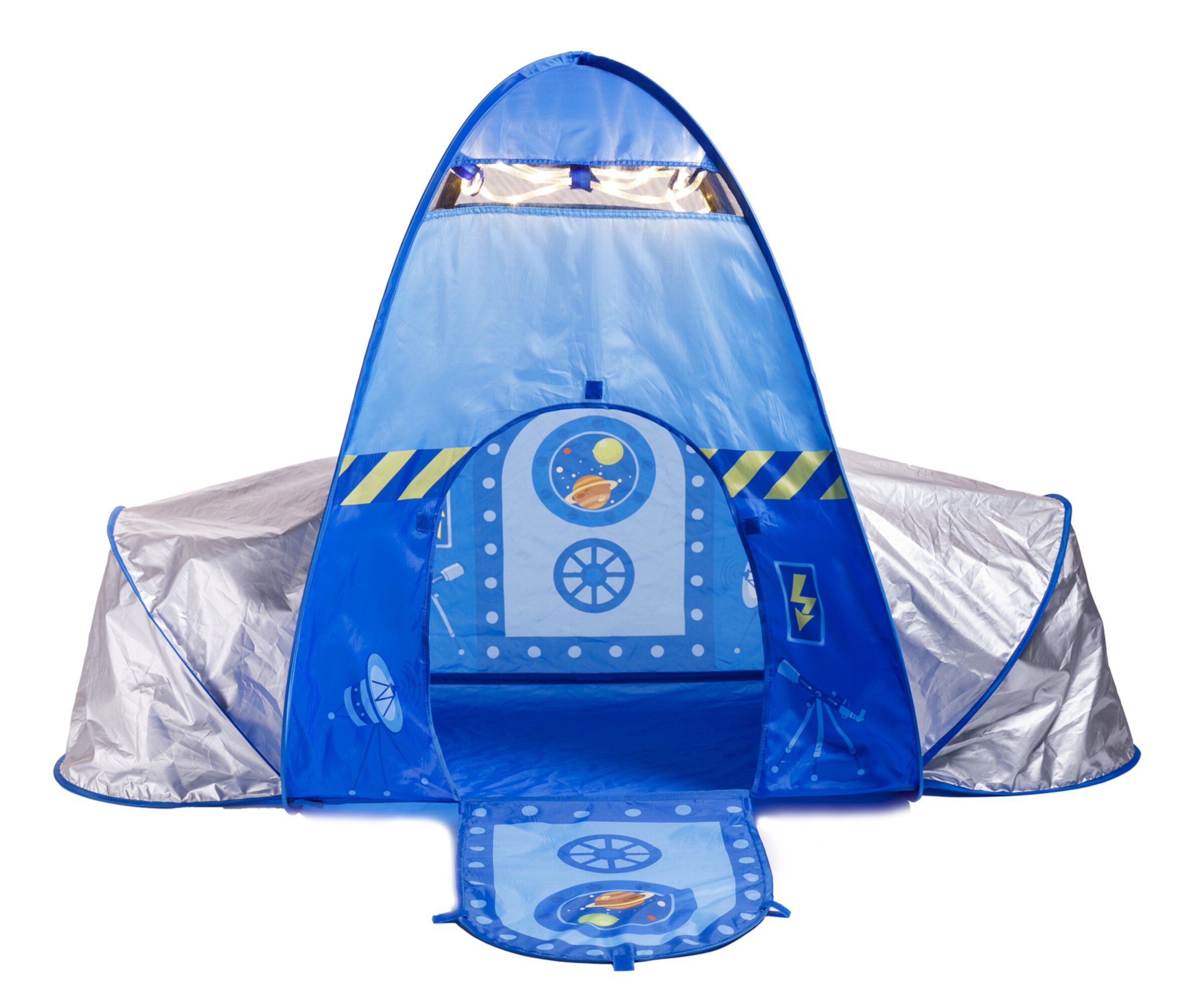 Fun2Give Pop-It-Up Rocket Play Tent w/ Lights Fun2Give