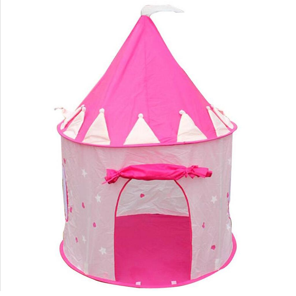 Kids Baby Playhouse up Princess Folding Castle Play /Beach/Garden/Day Care/Camping Outdoor Toy Hellery