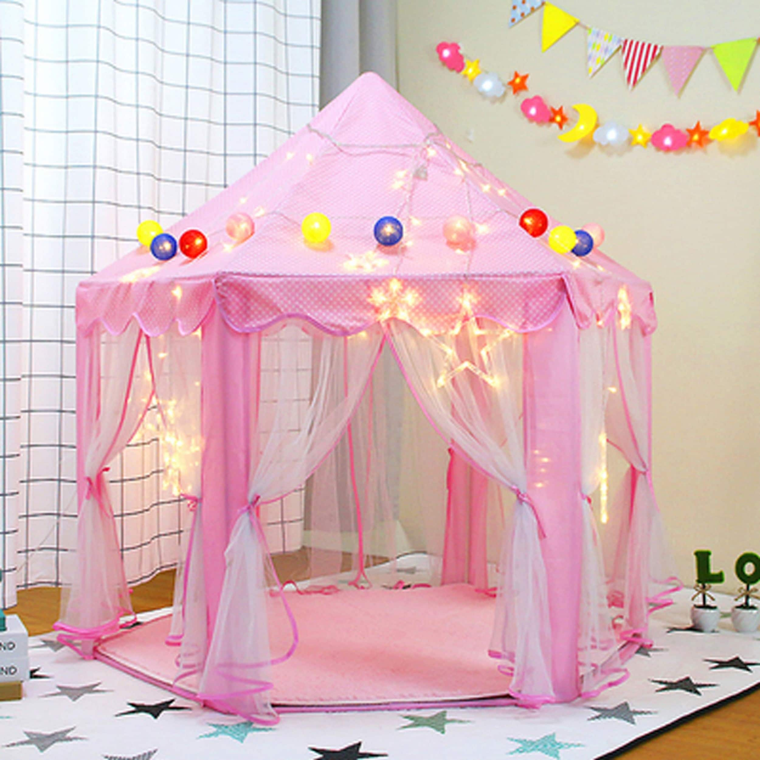 Princess Castle Play Tent Large Fairy Playhouse Gift for Kids - 1pc Bed Bath & Beyond