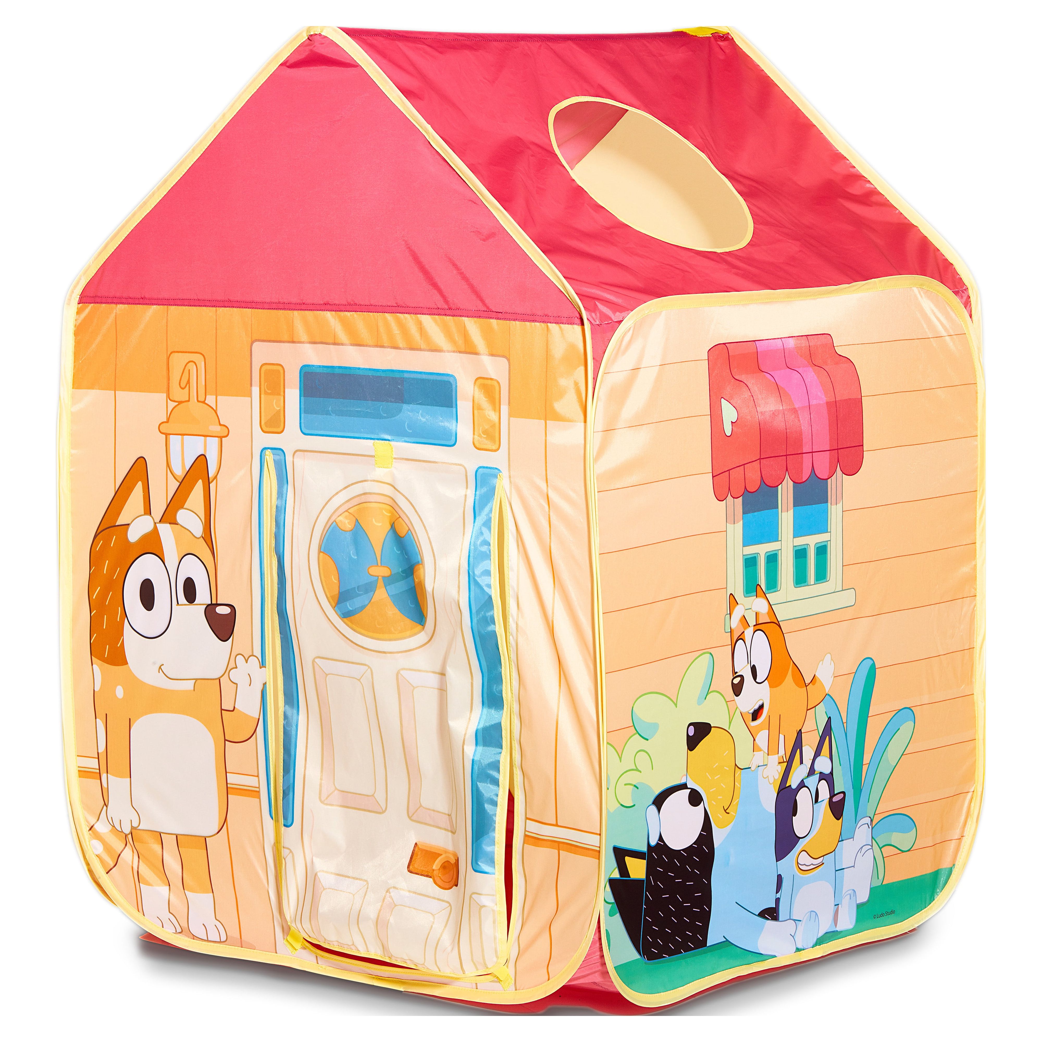 Bluey - Pop 'N' Fun Play Tent - Pops Up in Seconds and Easy Storage Bluey