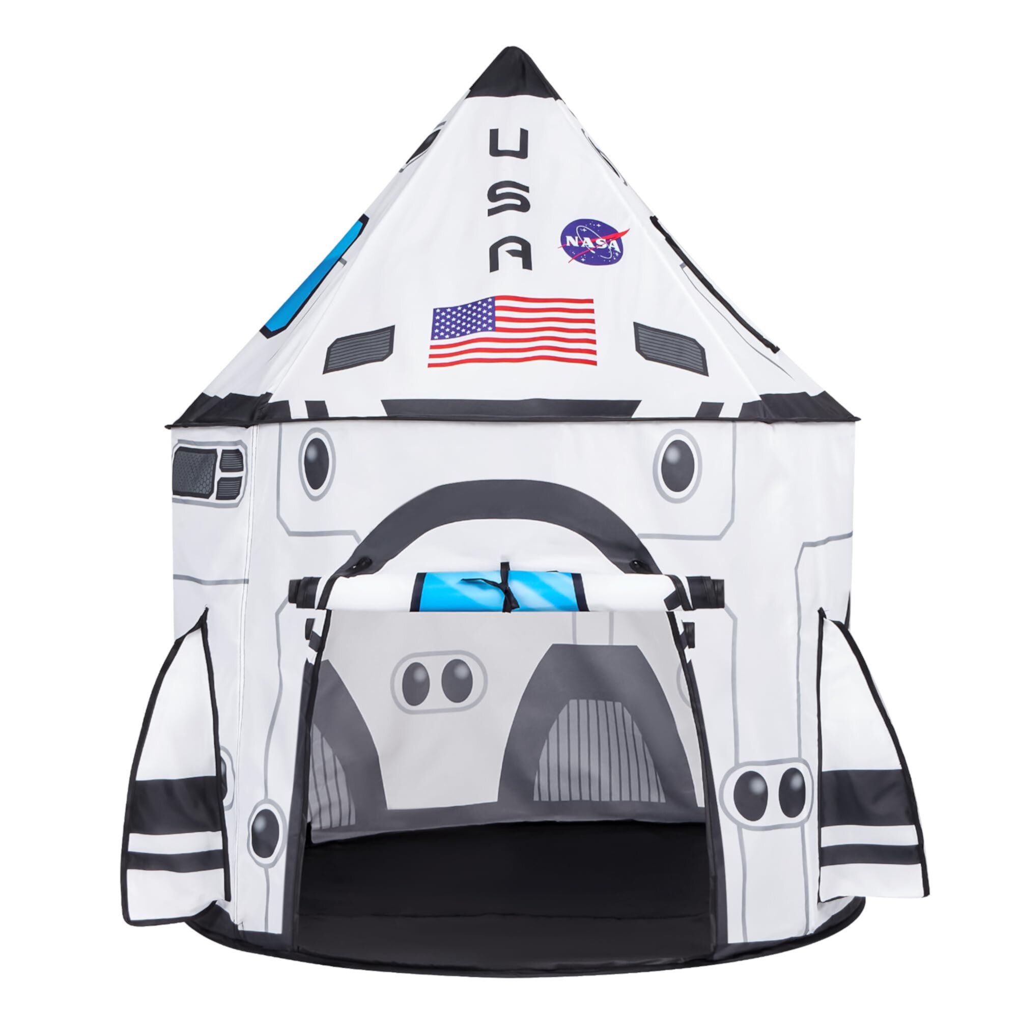 Syncfun Rocket Ship Play Tents For Kids, Spaceship Kids Playhouse Indoor Outdoor SYNCFUN