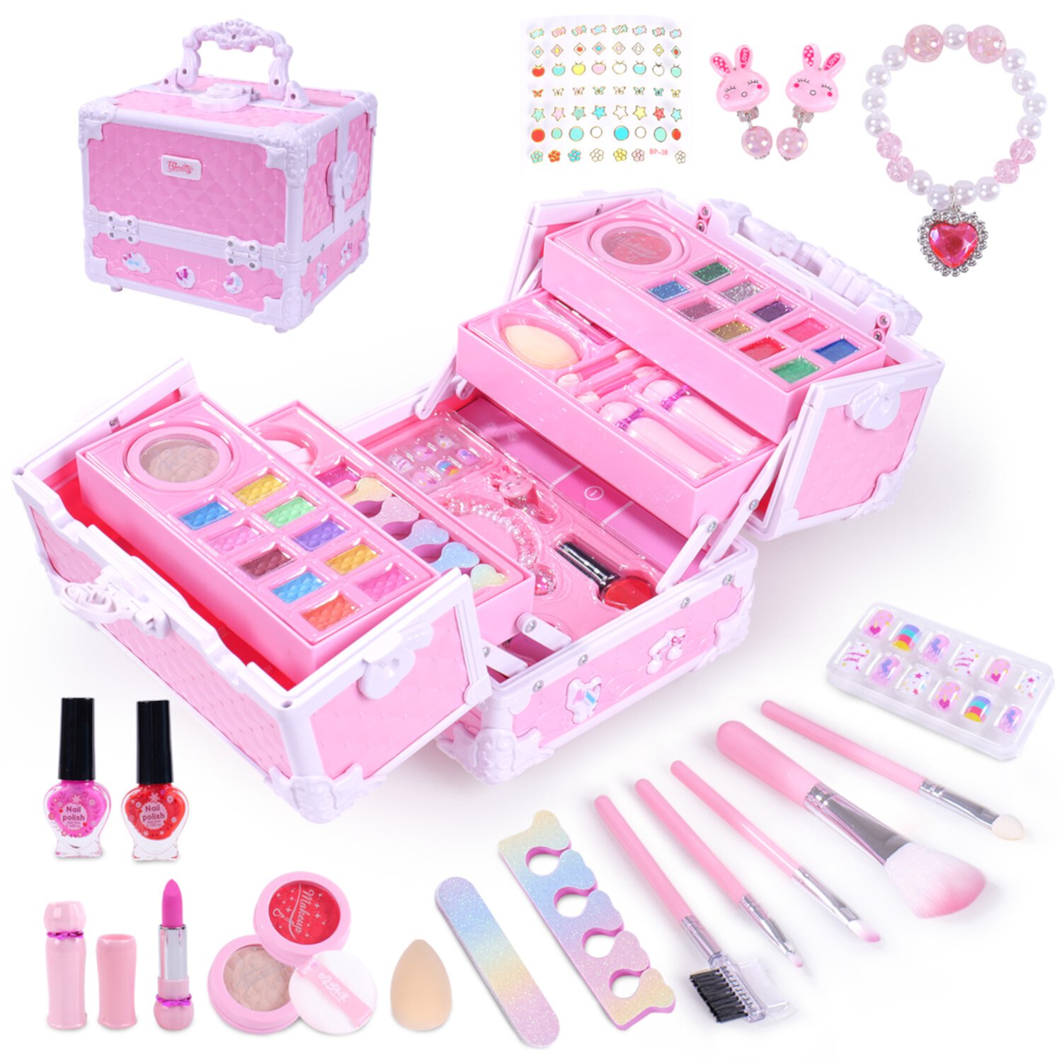 Kids Makeup Toy Makeup for Girls Toys Foldable Size Generic