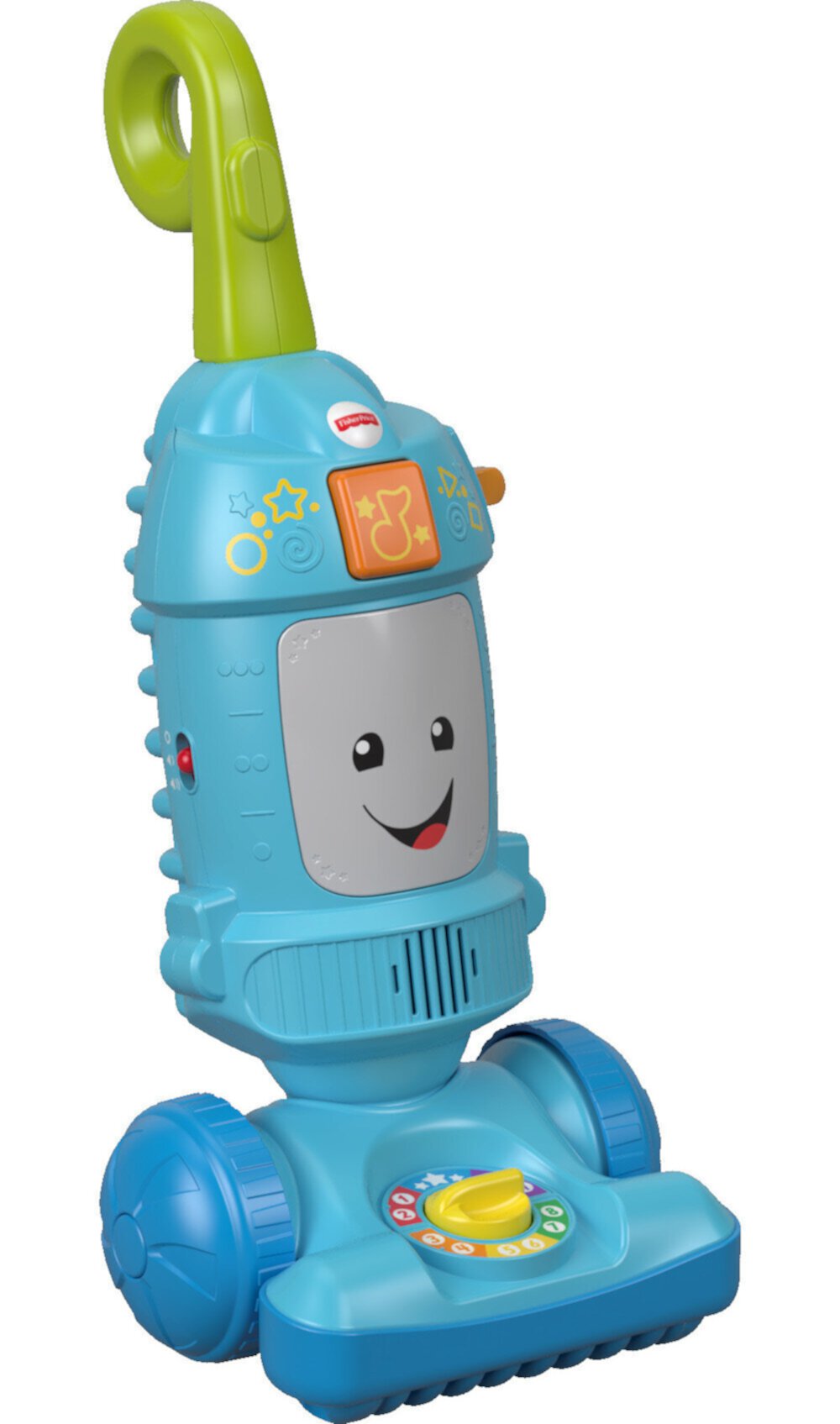 Fisher-Price Laugh & Learn Light-Up Learning Vacuum Electronic Toddler Plastic Push Toy Fisher-Price