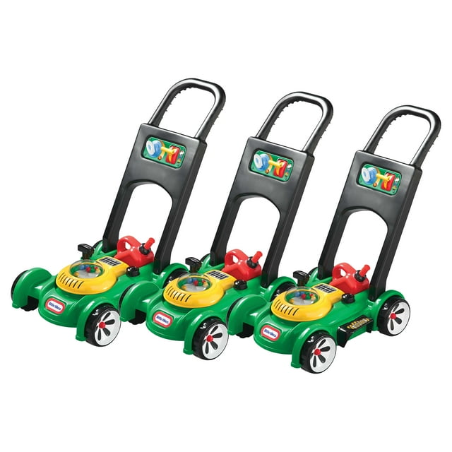 (3 pack) Little Tikes Gas N Go Mower, for Ages 3+, Green Little Tikes