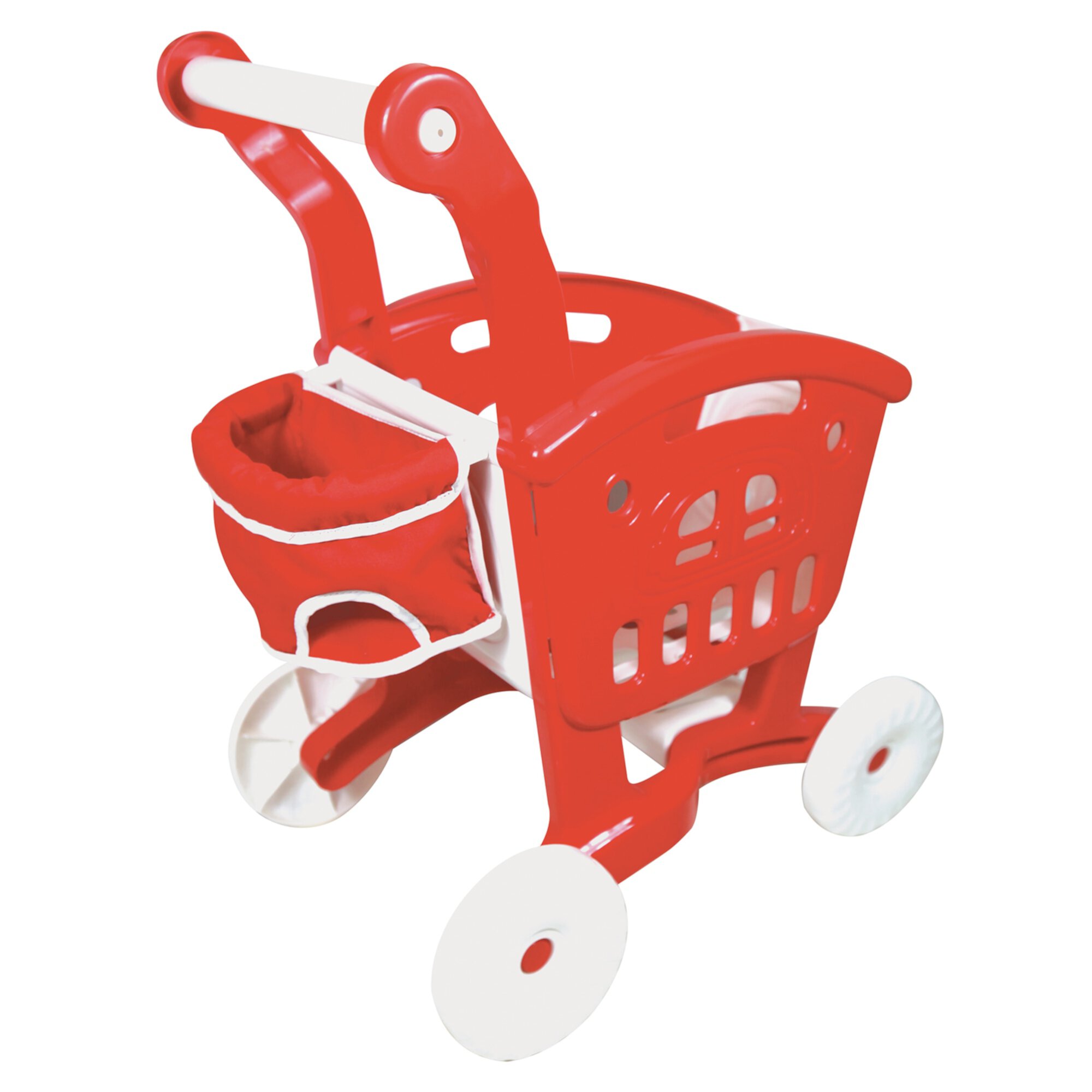 Lissi: Doll Shopping Cart & Play Foods Set Lissi