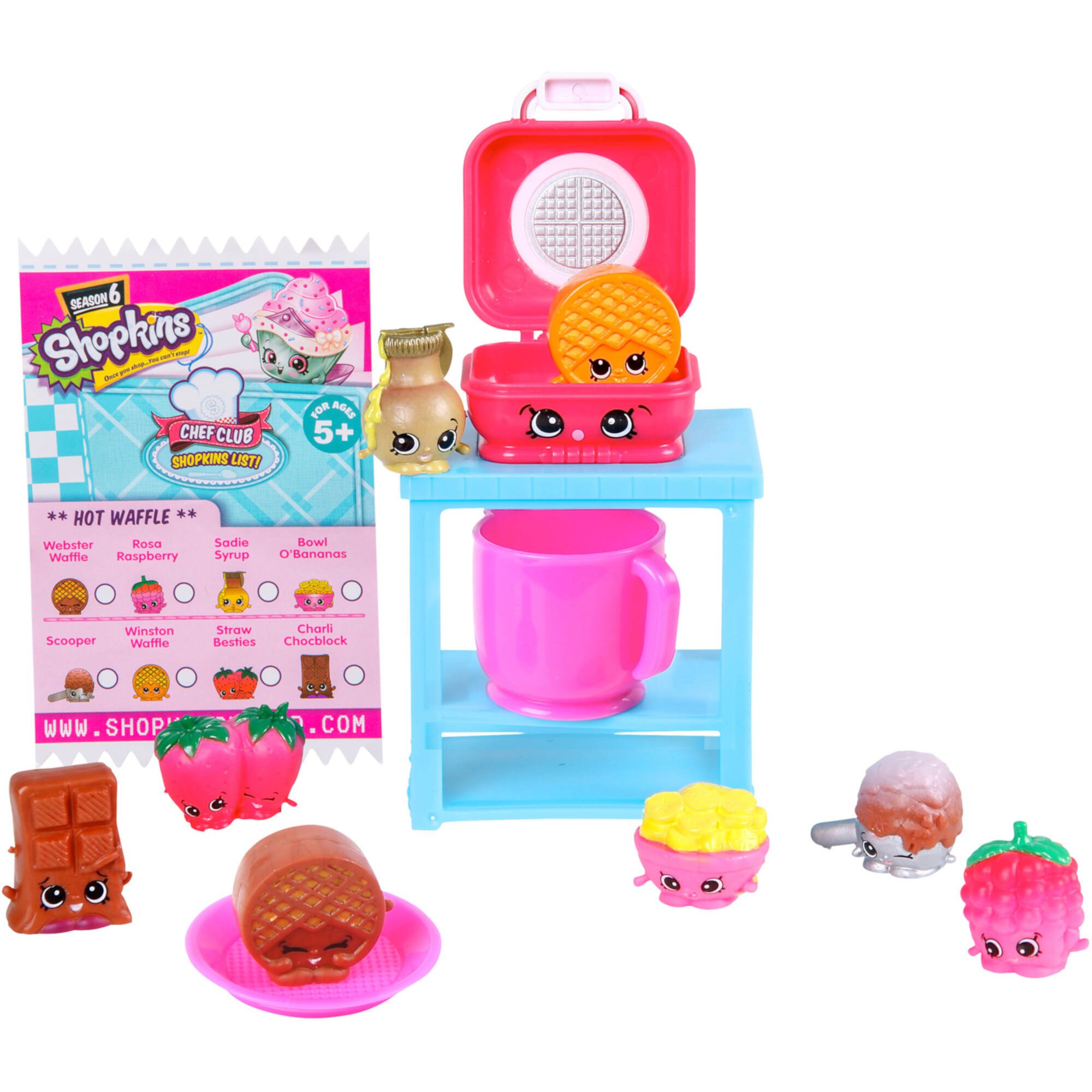 Shopkins Chef Club Hot Waffle Collection Shopkins