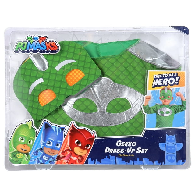 Детские карнавальные костюмы PJ Masks Turbo Blast Gekko PJ Masks