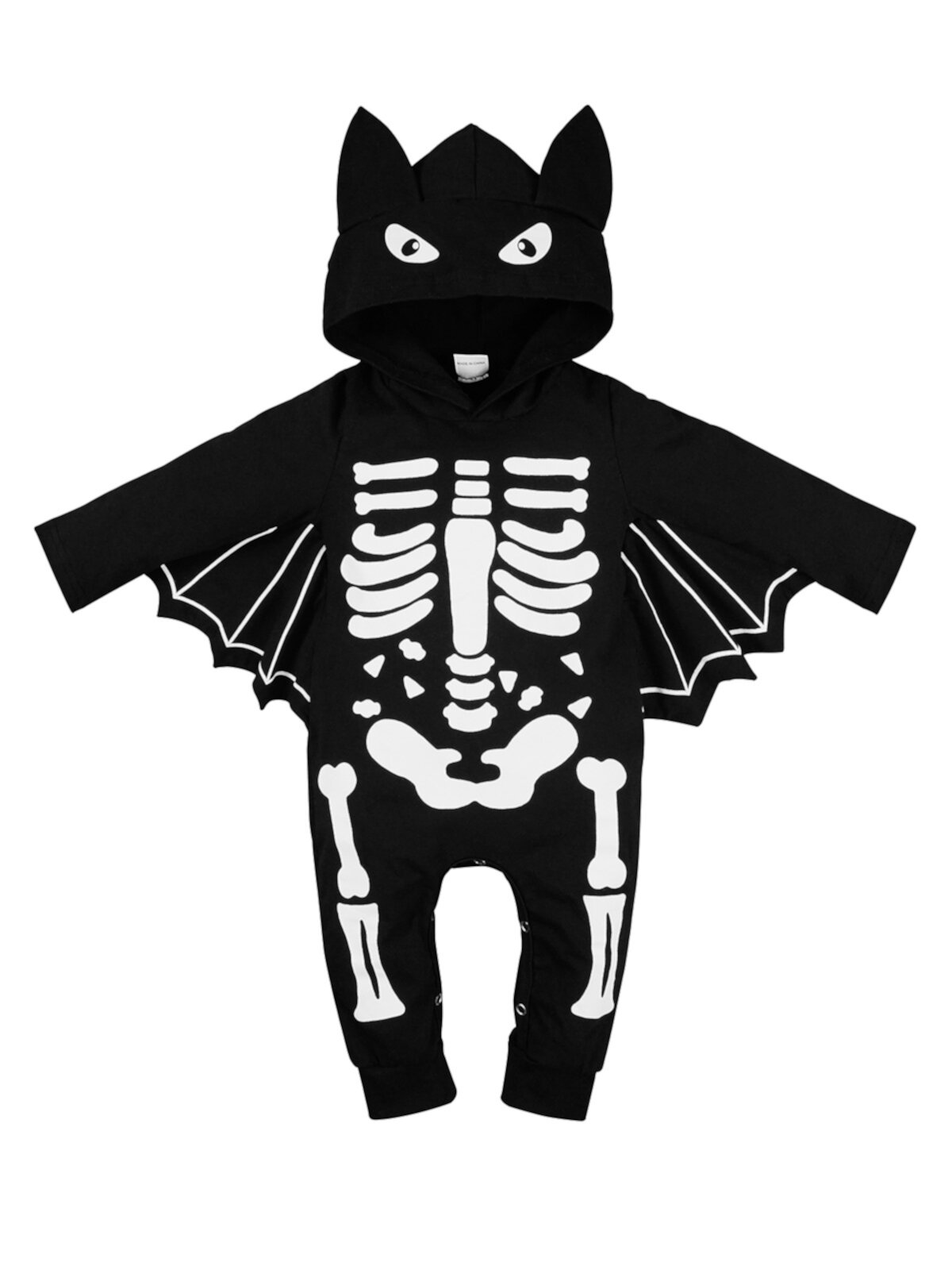 GYRATEDREAM My First Halloween Outfits Bat Costume Newborn Infant Baby Boy Girl Clothes Jumpsuit Bodysuit Romper with Hat 0-18 Months Gyratedream