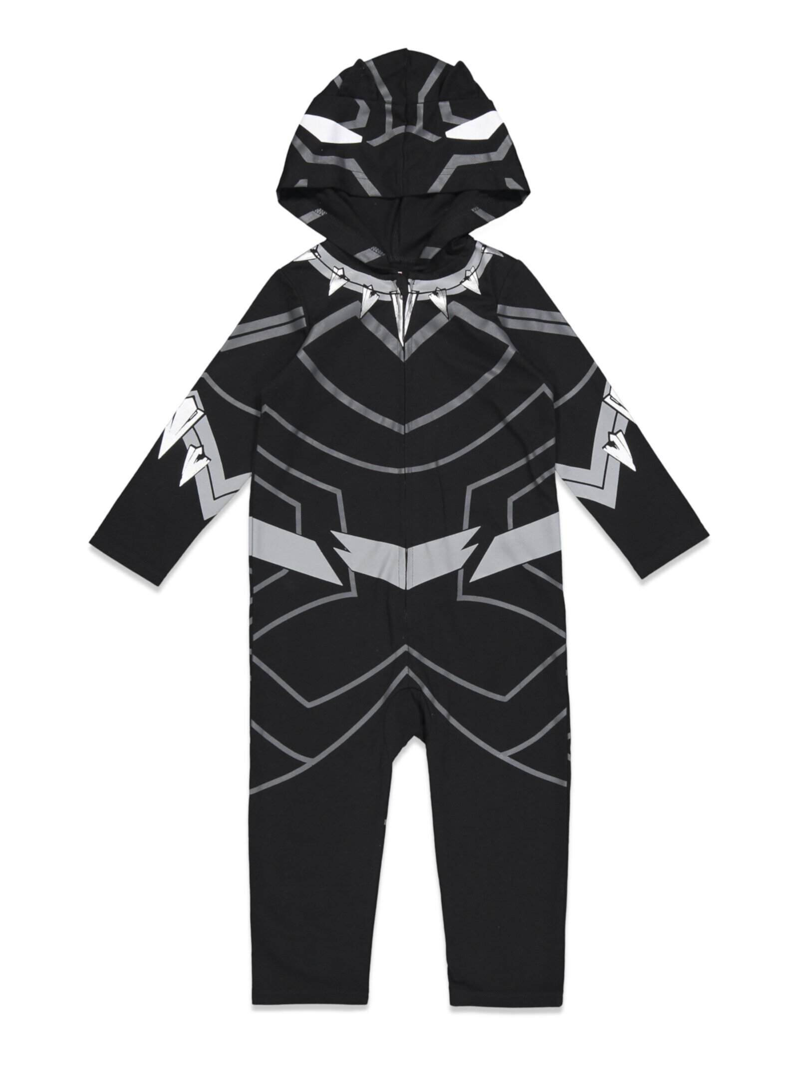 Marvel Avengers Black Panther Infant Baby Boys Zip Up Cosplay Coverall Marvel