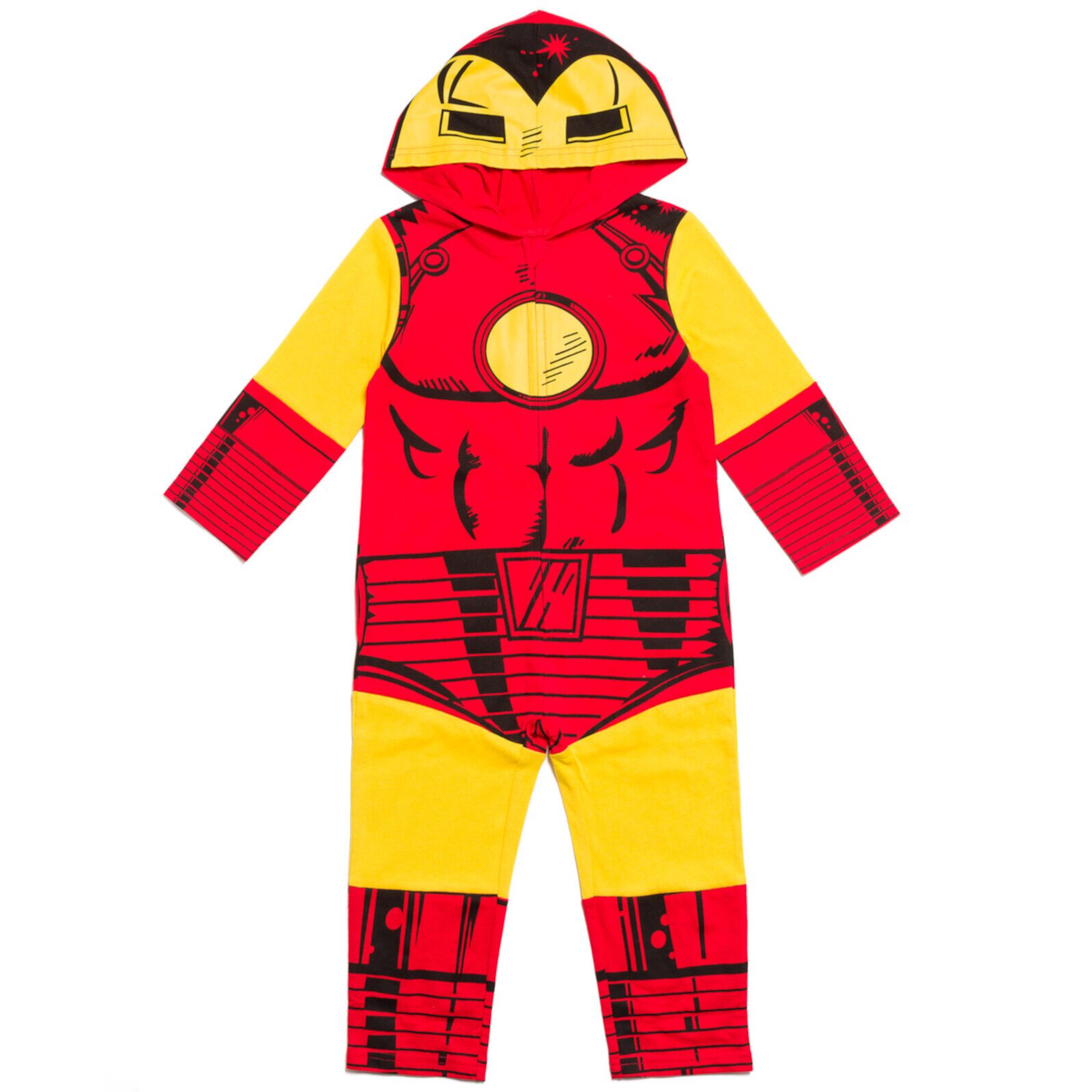 Marvel Avengers Iron Man Infant Baby Boys Zip Up Cosplay Coverall Marvel