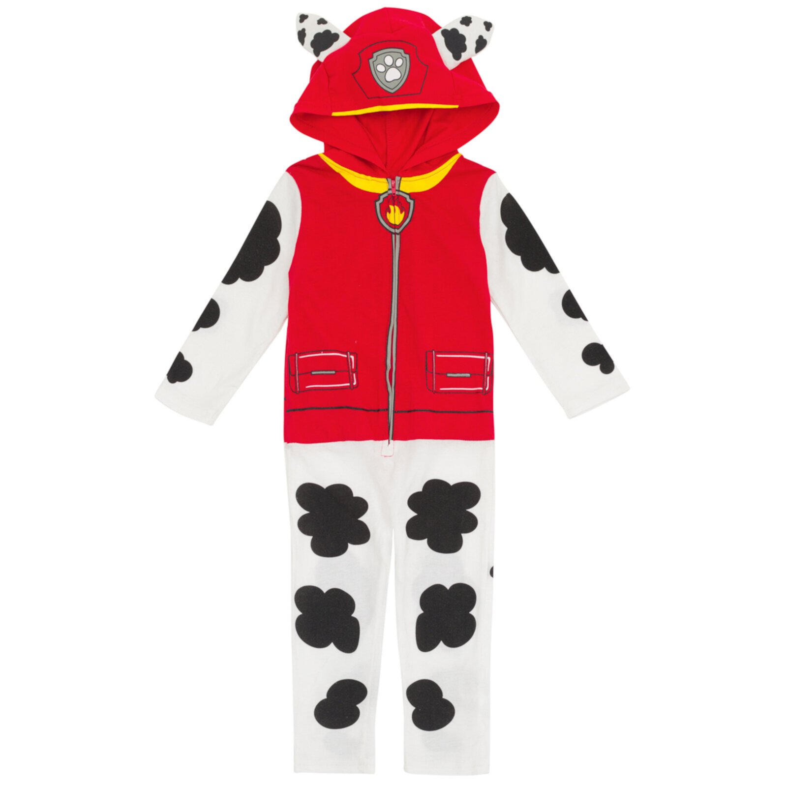 Nickelodeon Paw Patrol Marshall Zip Up Cosplay Coverall Infant to Little Kid Nickelodeon