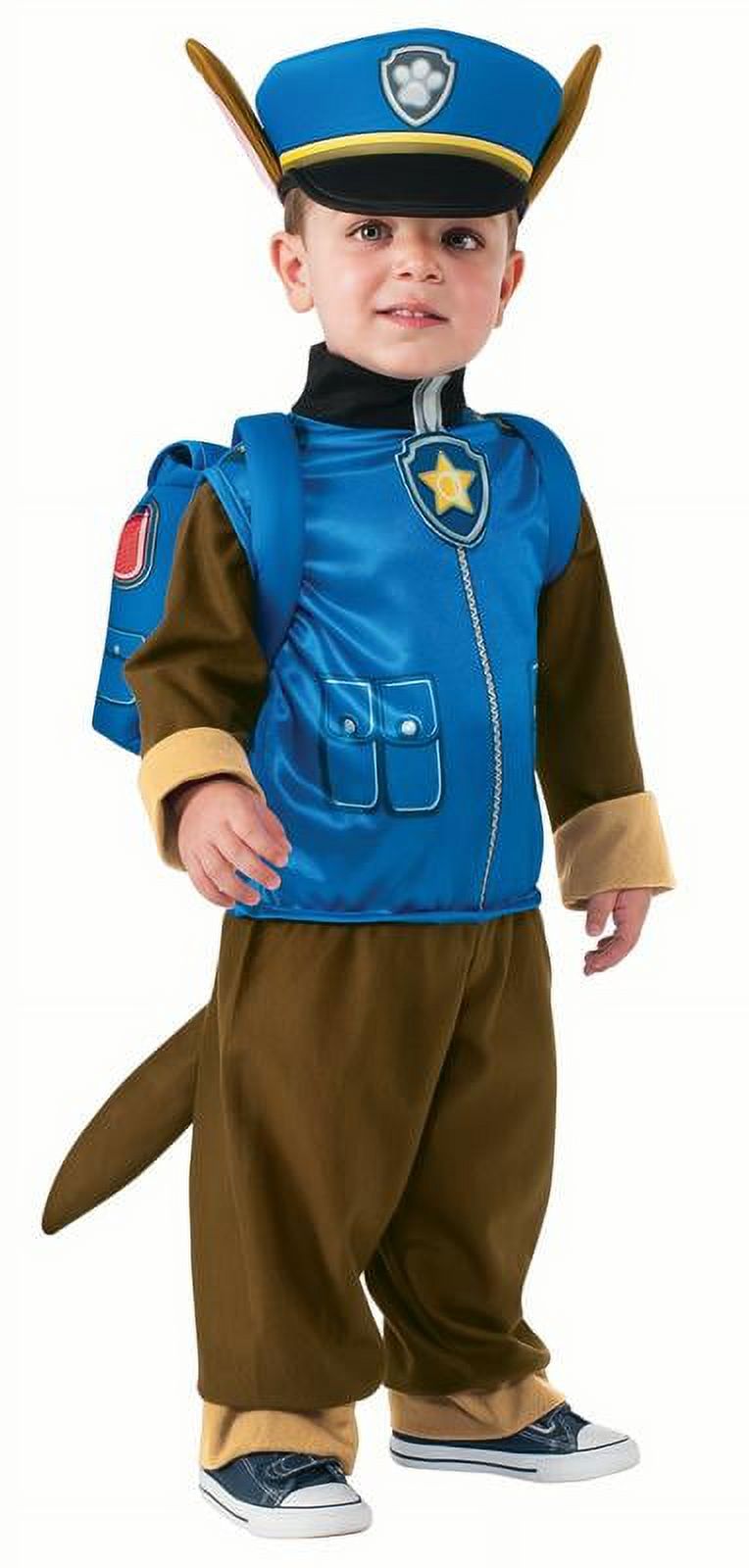 Nickelodeon Paw Patrol Chase Boy's Halloween Fancy-Dress Costume for Toddler, 3T-4T Nickelodeon