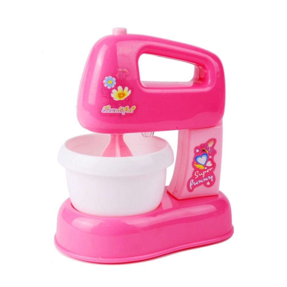 Kitchen Toy Electric Food Mixer for Children Aged 3+,Perfect for Budding Bakers Who Enjoy Mixing Food For Pretend Play Toy Amazingfashion