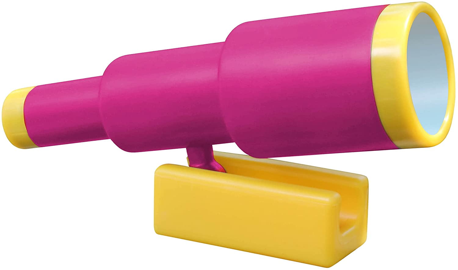 Jungle Gym Kingdom Playground Accessories - Pink Pirate Ship Telescope for Kids - Plastic Accessory for Outdoor Playhouse, Pink Jungle Gym Kingdom