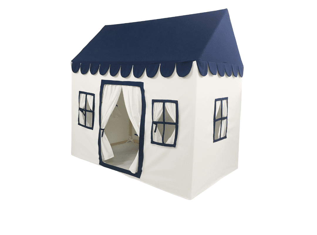 The Playhouse - Soft Cotton Canvas - Comes with Carry Bag - Gray Domestic Objects