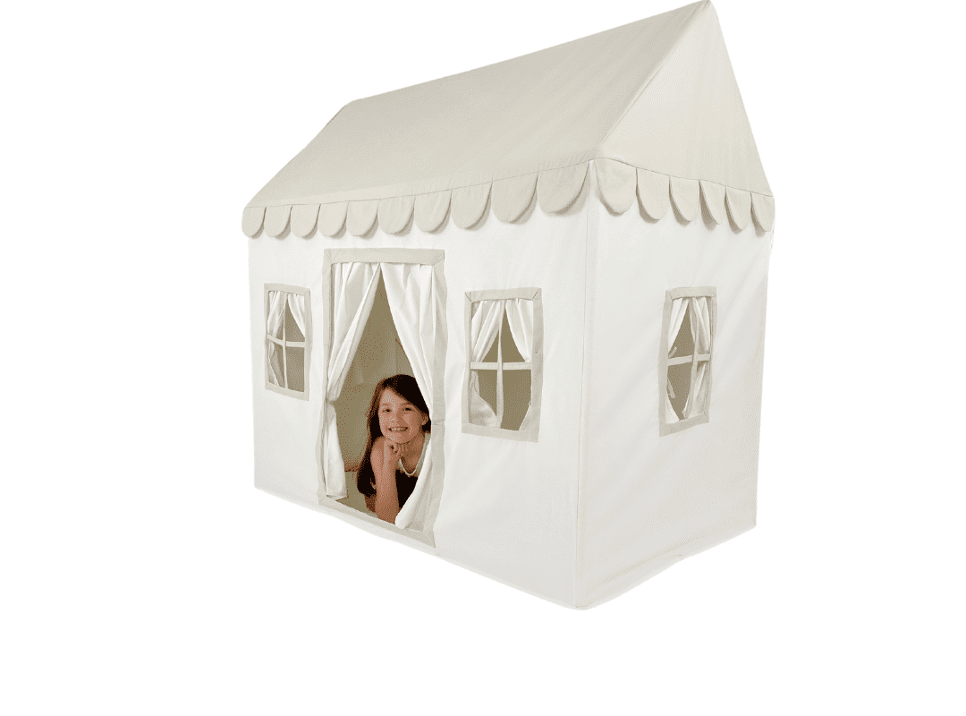 The Playhouse - Soft Cotton Canvas - Exceptional Quality - Natural Unbleached Canvas Domestic Objects