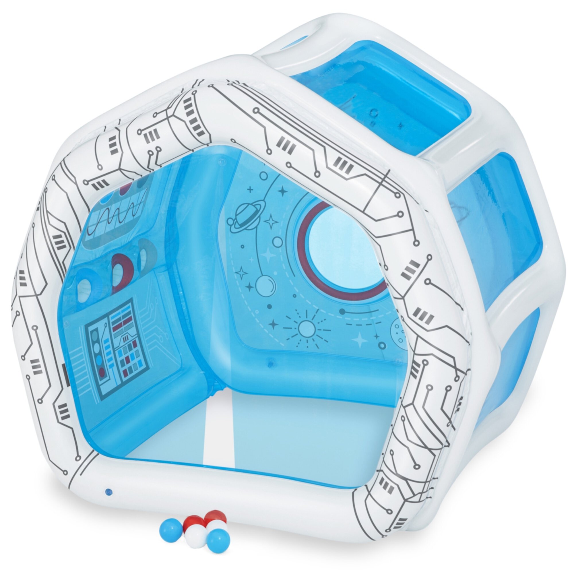 Bestway Space Station Exploration Kids Inflatable Playhouse Bestway